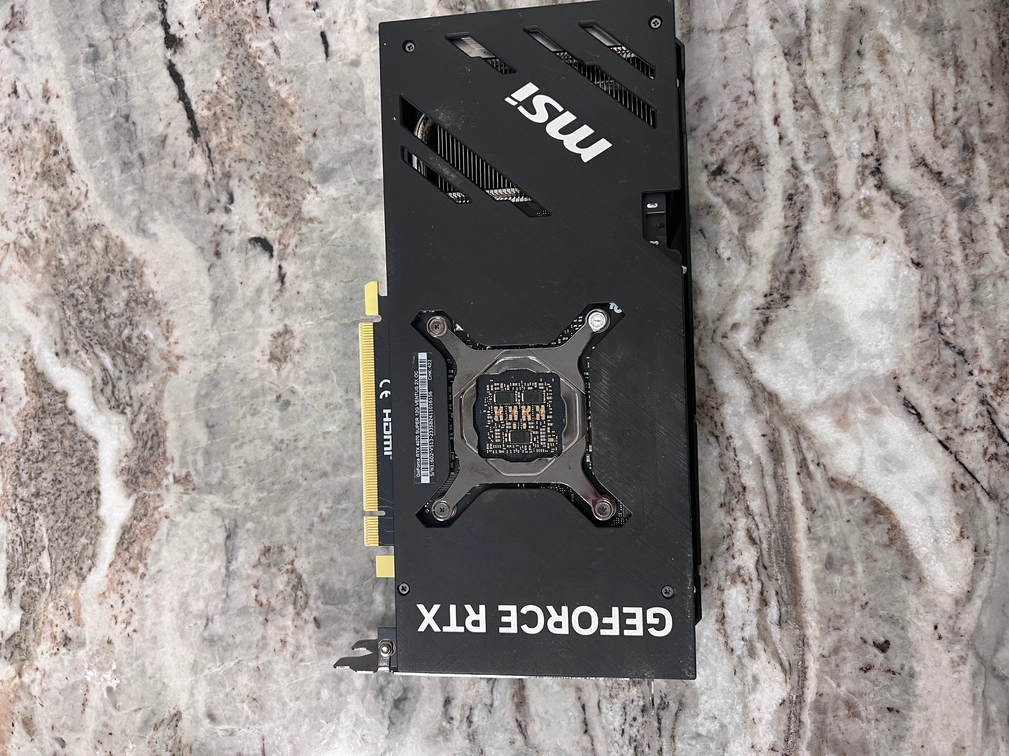MSI VENTUS GeForce RTX 4070 SUPER