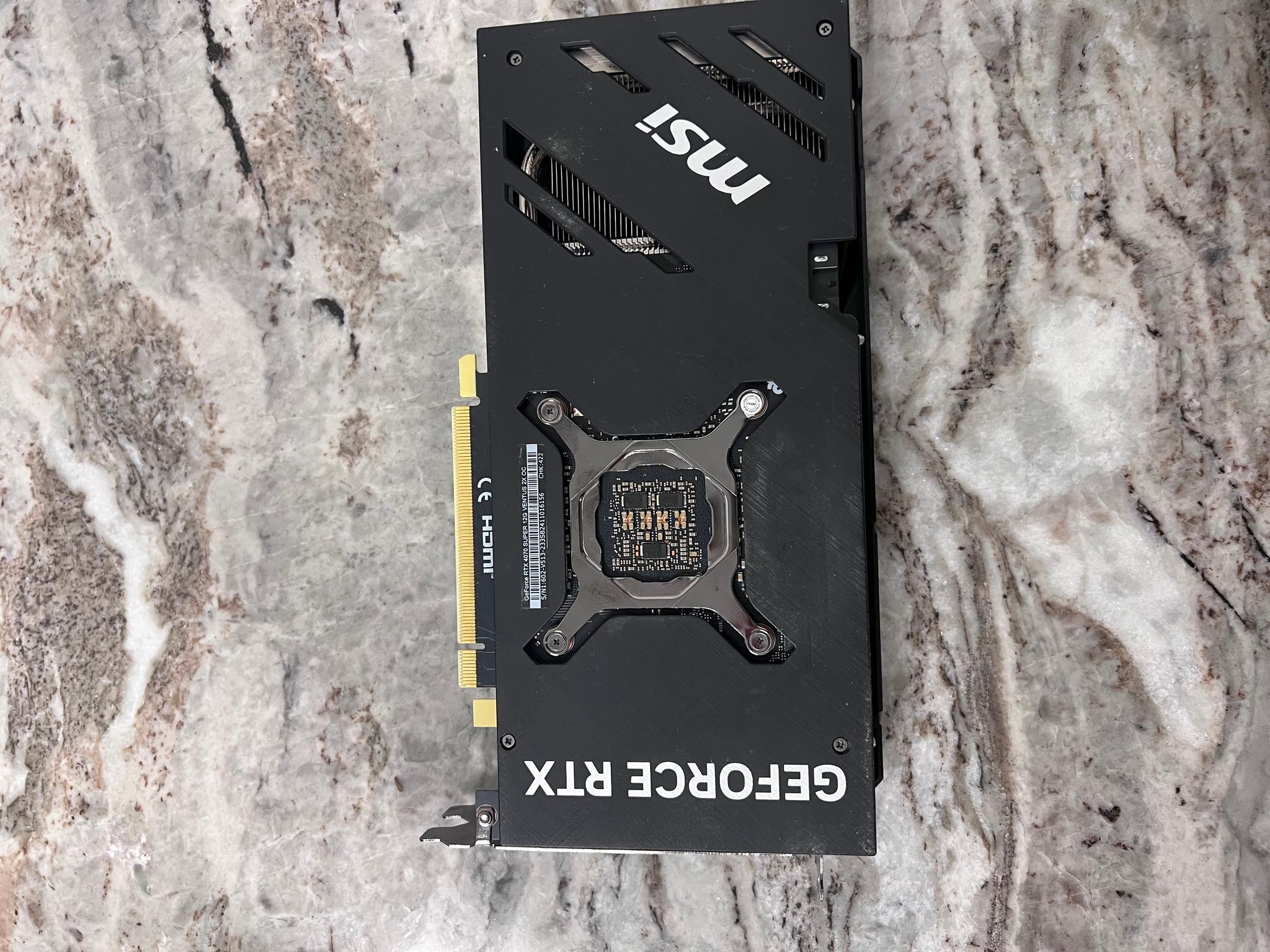 MSI VENTUS GeForce RTX 4070 SUPER