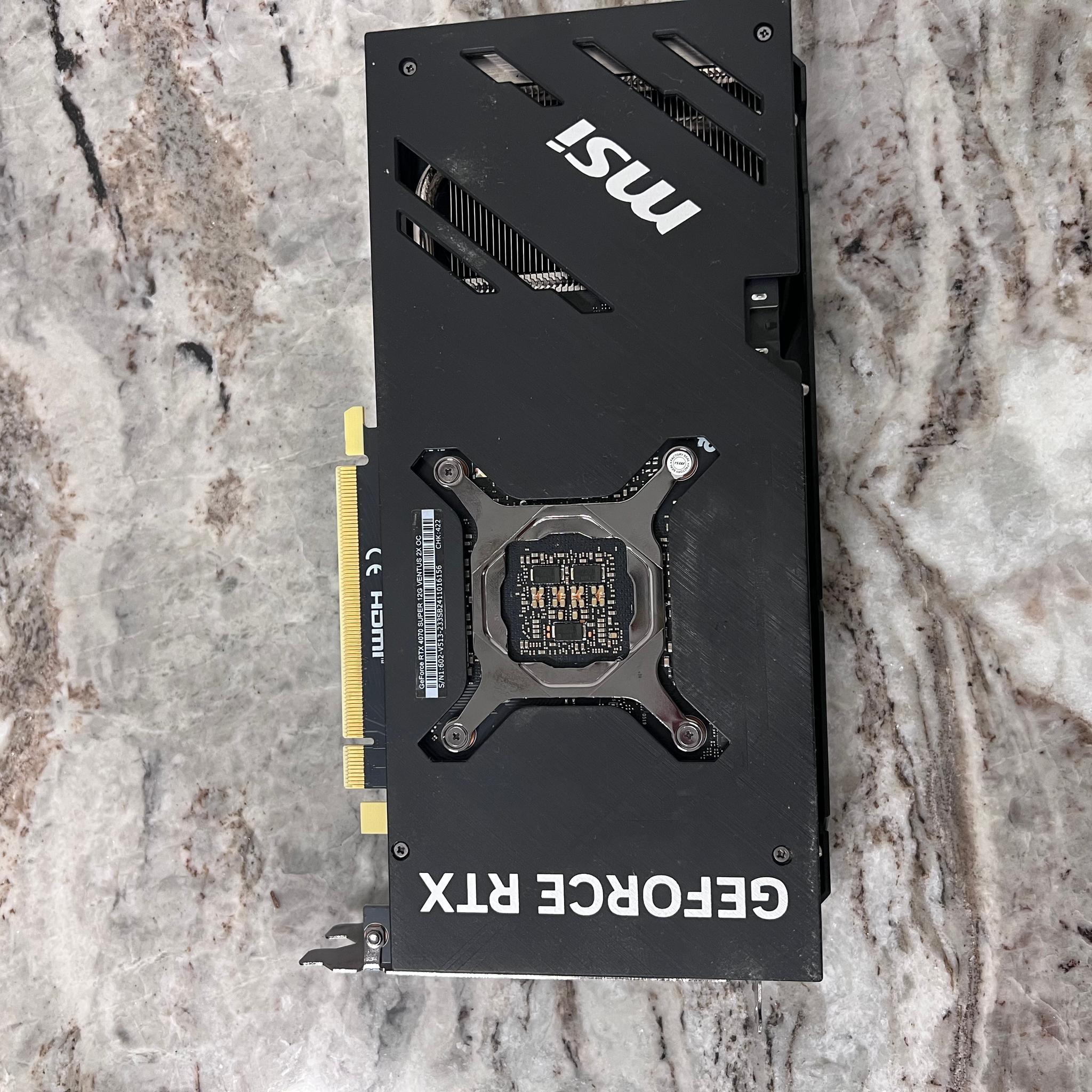 MSI VENTUS GeForce RTX 4070 SUPER
