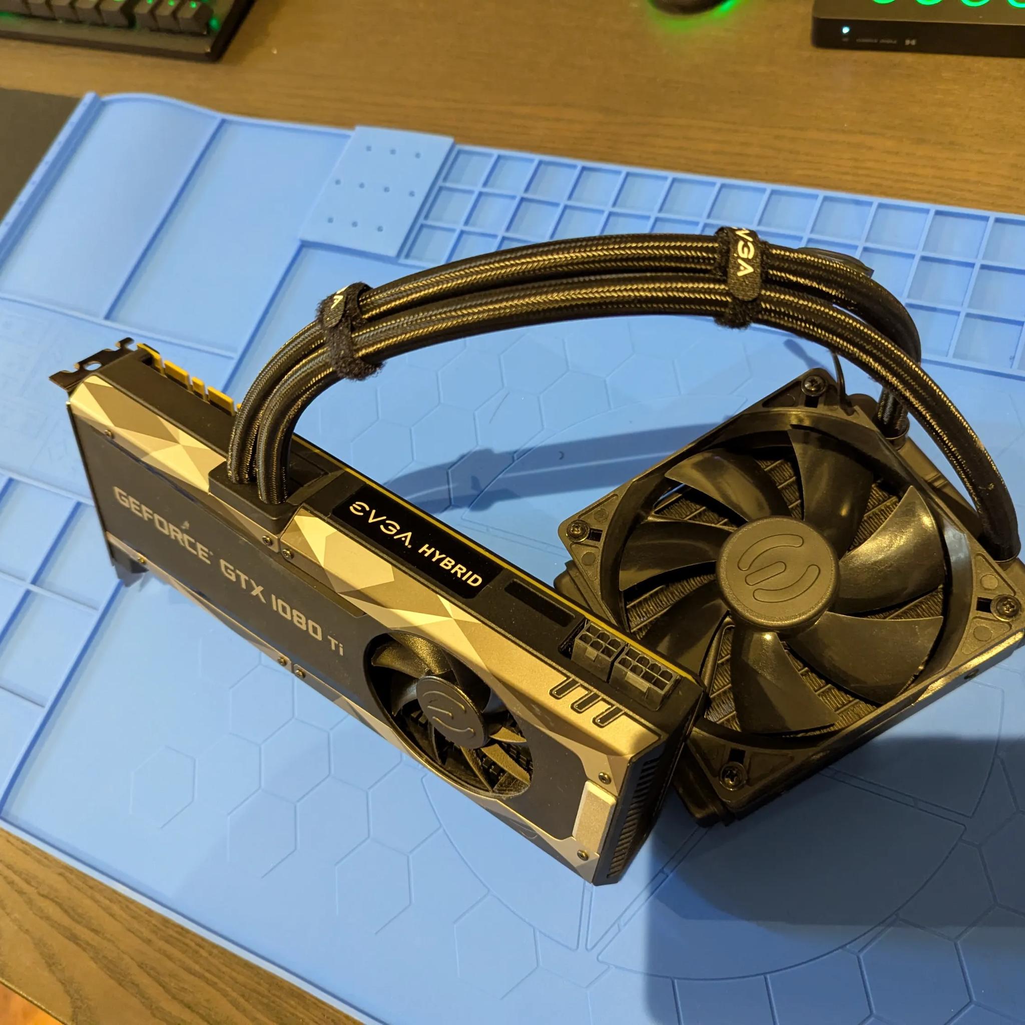 NVIDIA 1080ti AIO Water Cooled GPU