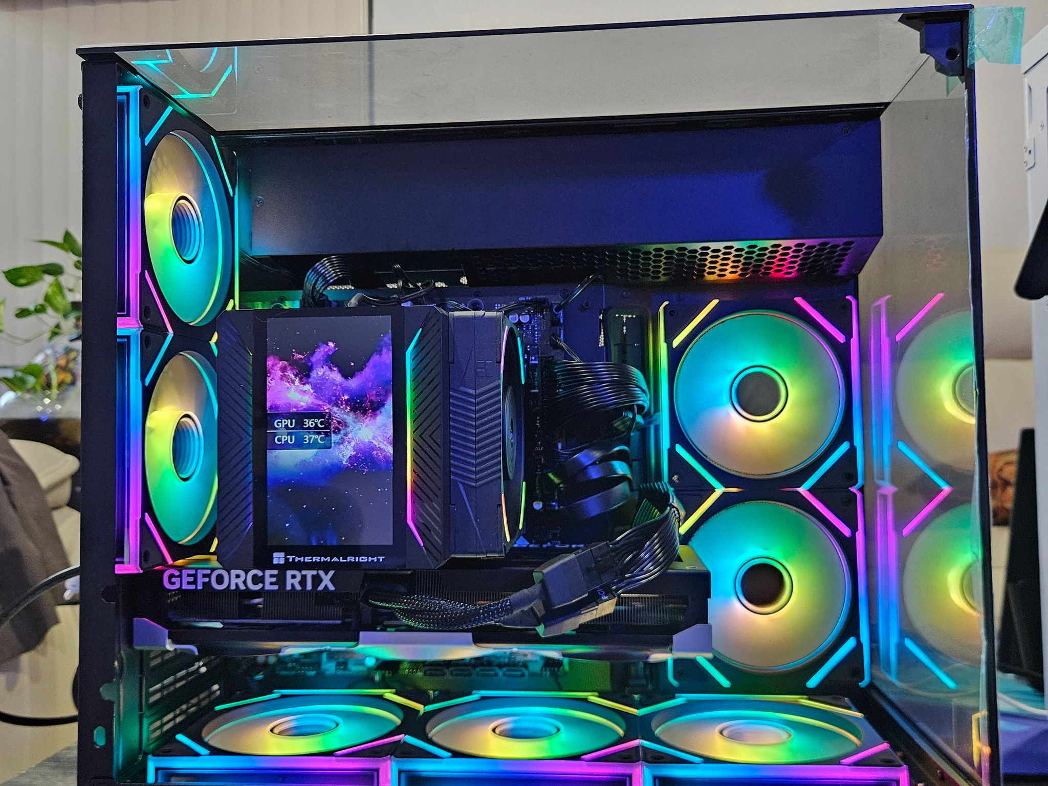 Gaming PC • RTX 5070 • Core Ultra 5 250K Plus • 32GB DDR5 • 1TB M.2 • Lian Li O11 Vision M