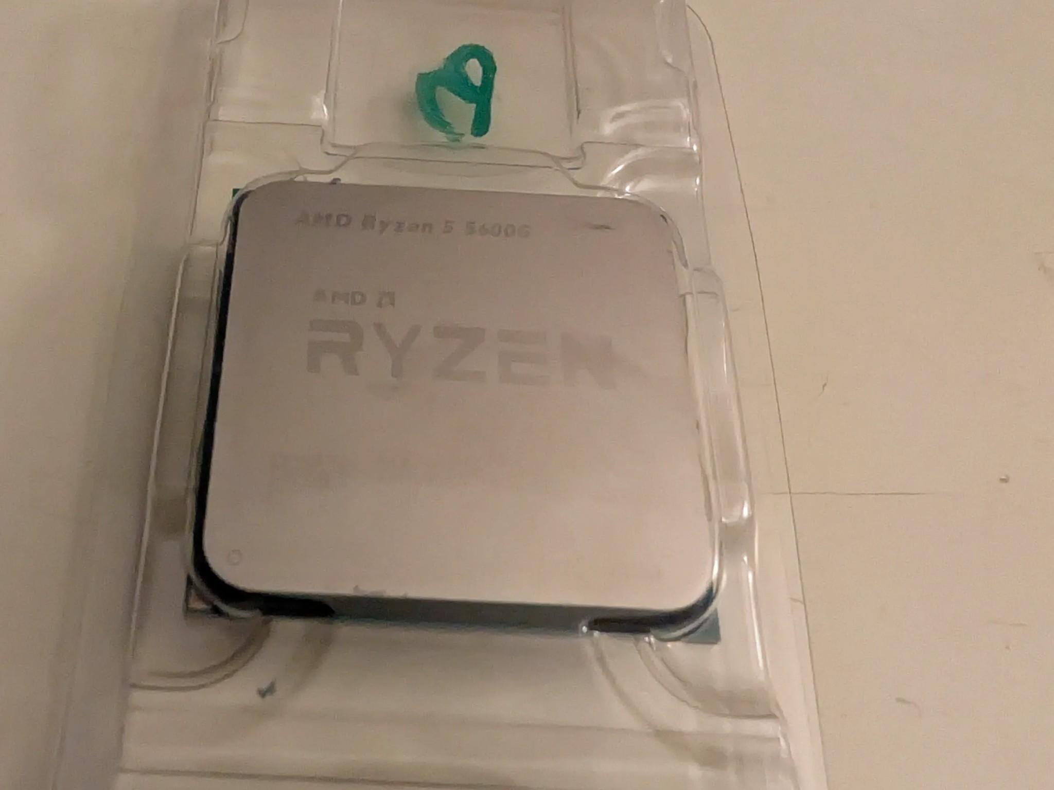 BROKEN - Ryzen 5 5600G - No broken, missing, or bent pins