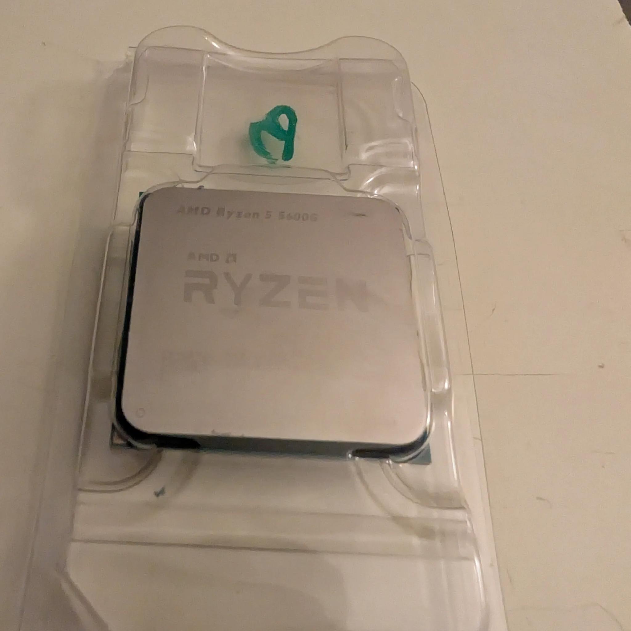 BROKEN - Ryzen 5 5600G - No broken, missing, or bent pins
