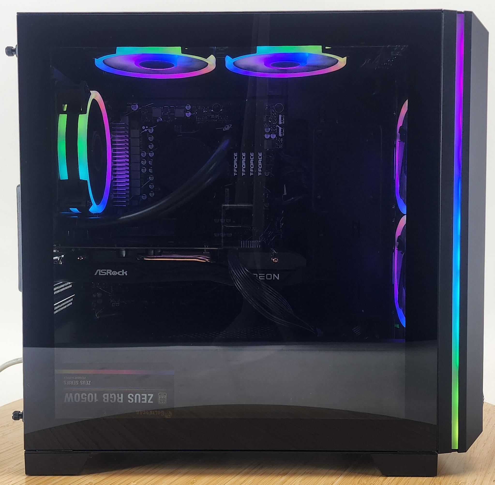 Gaming PC Ryzen 5 8400F 32GB RAM 1TB SSD RX 7600 8GB Windows 11 Computer