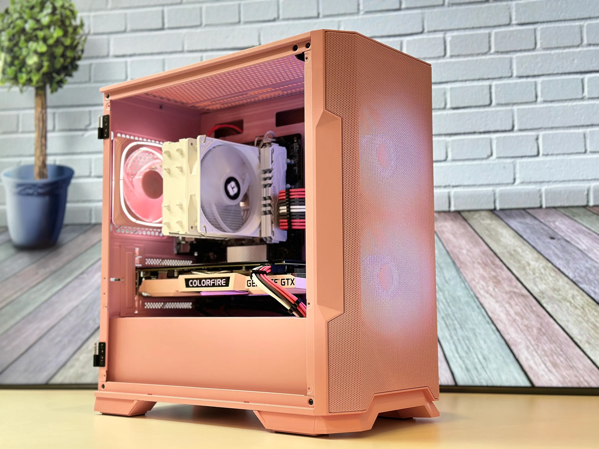 🌸Rose 🌸Gaming PC🌸Nvidia GTX 1660 Super 🌸AMD Ryzen 5 3500X🌸 16GB DDR4🌸1TB SSD NVME
