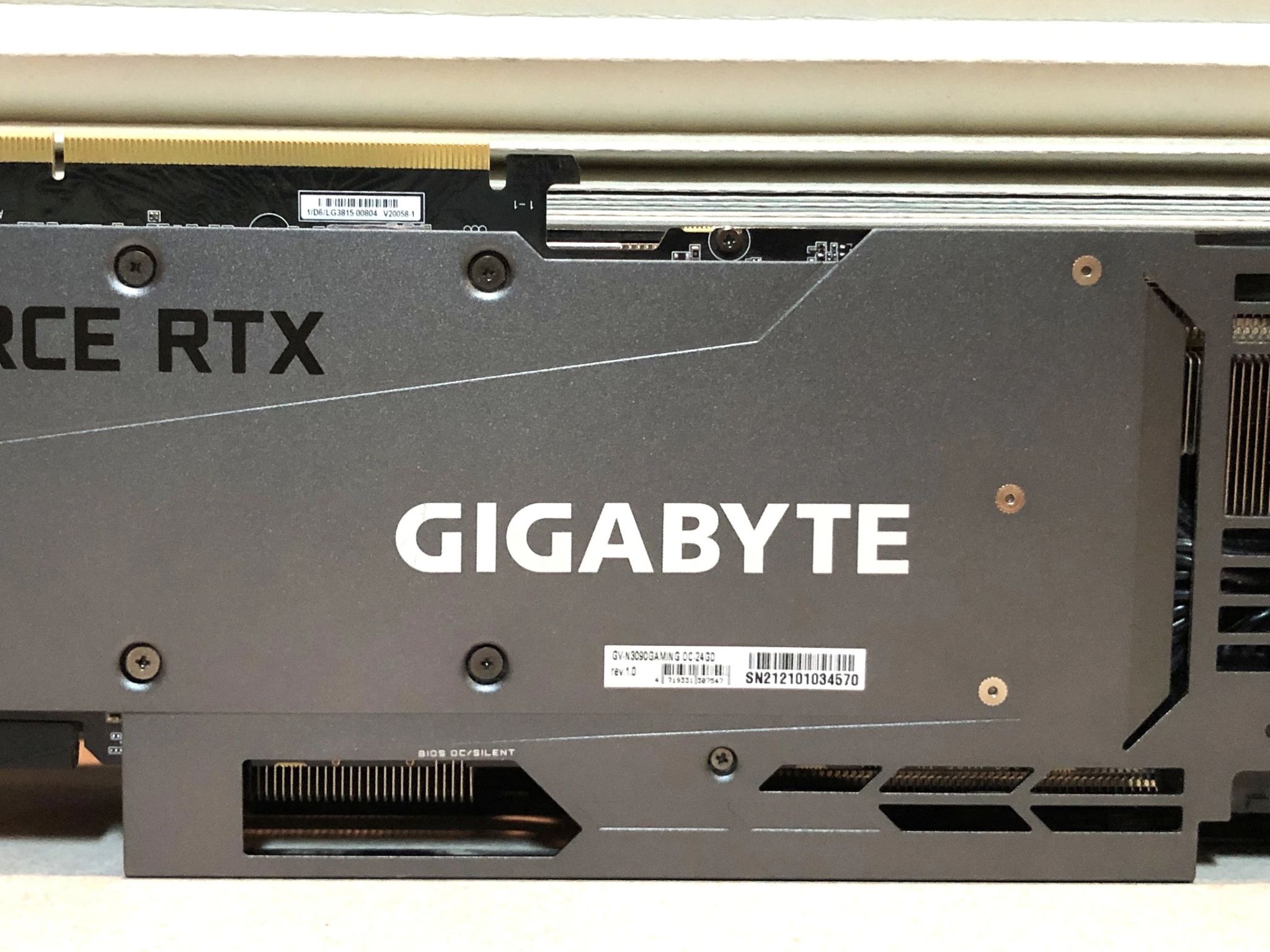 Nvidia 3090 Gigabyte Gaming OC 24GB