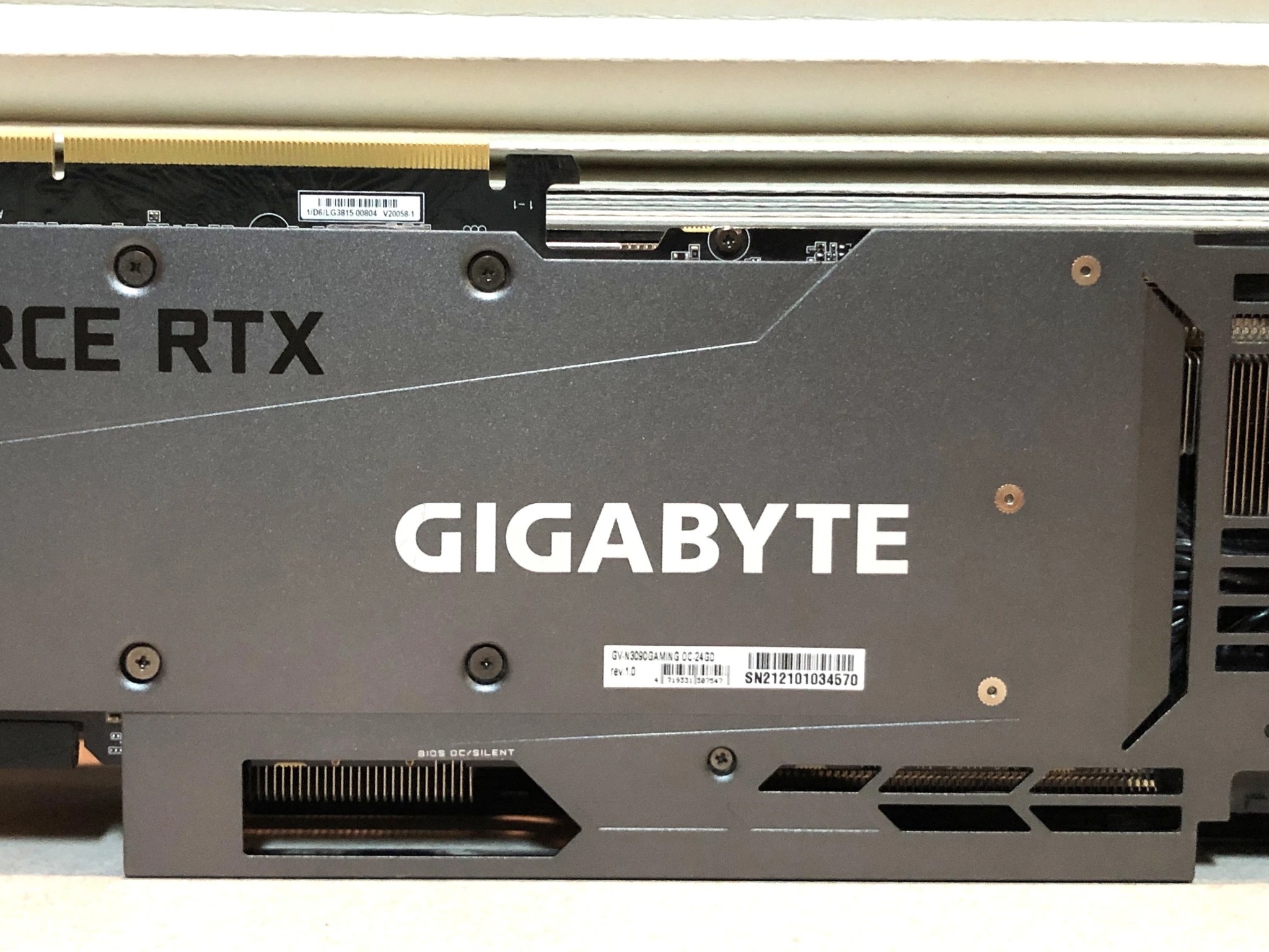 Nvidia 3090 Gigabyte Gaming OC 24GB