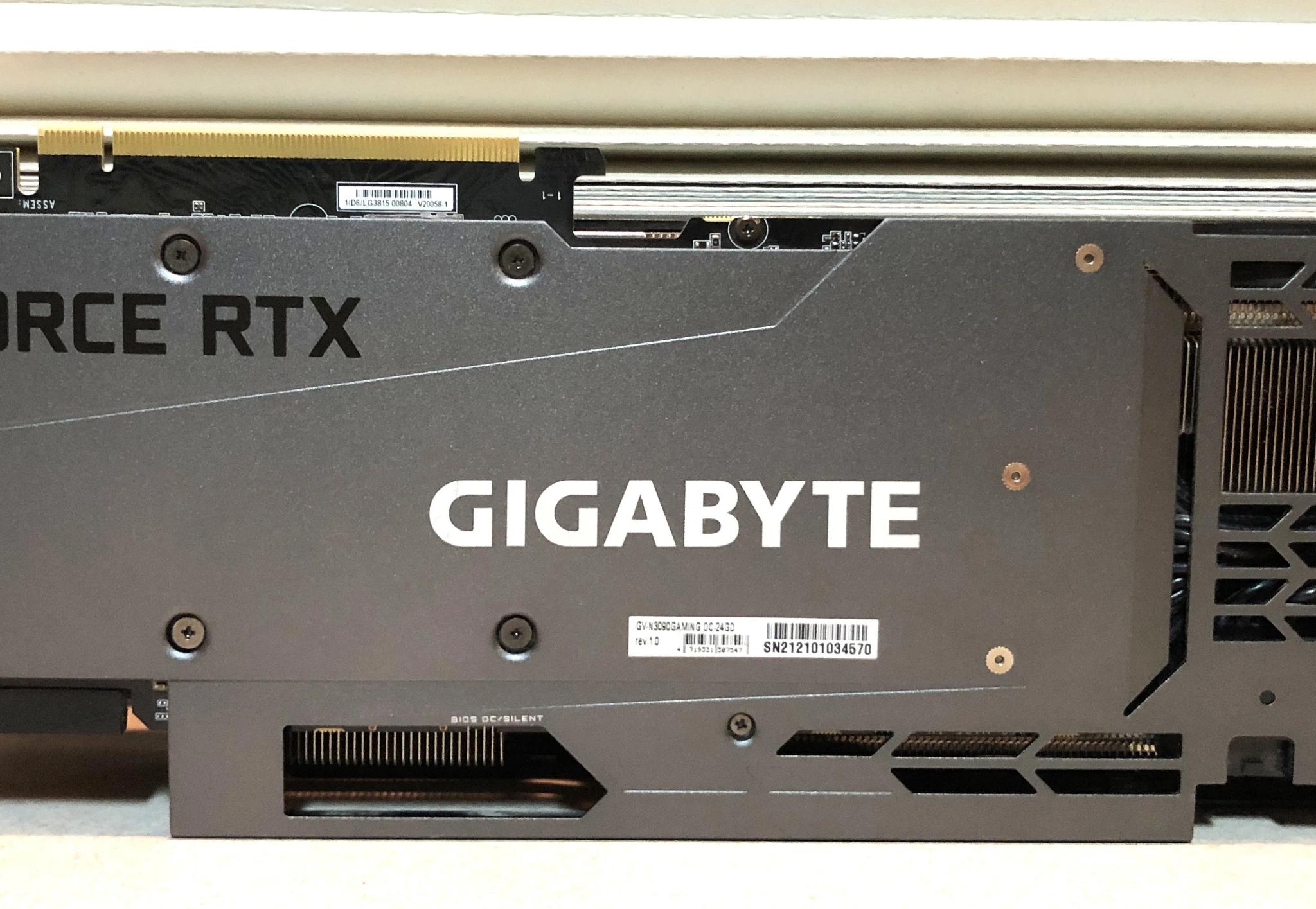 Nvidia 3090 Gigabyte Gaming OC 24GB