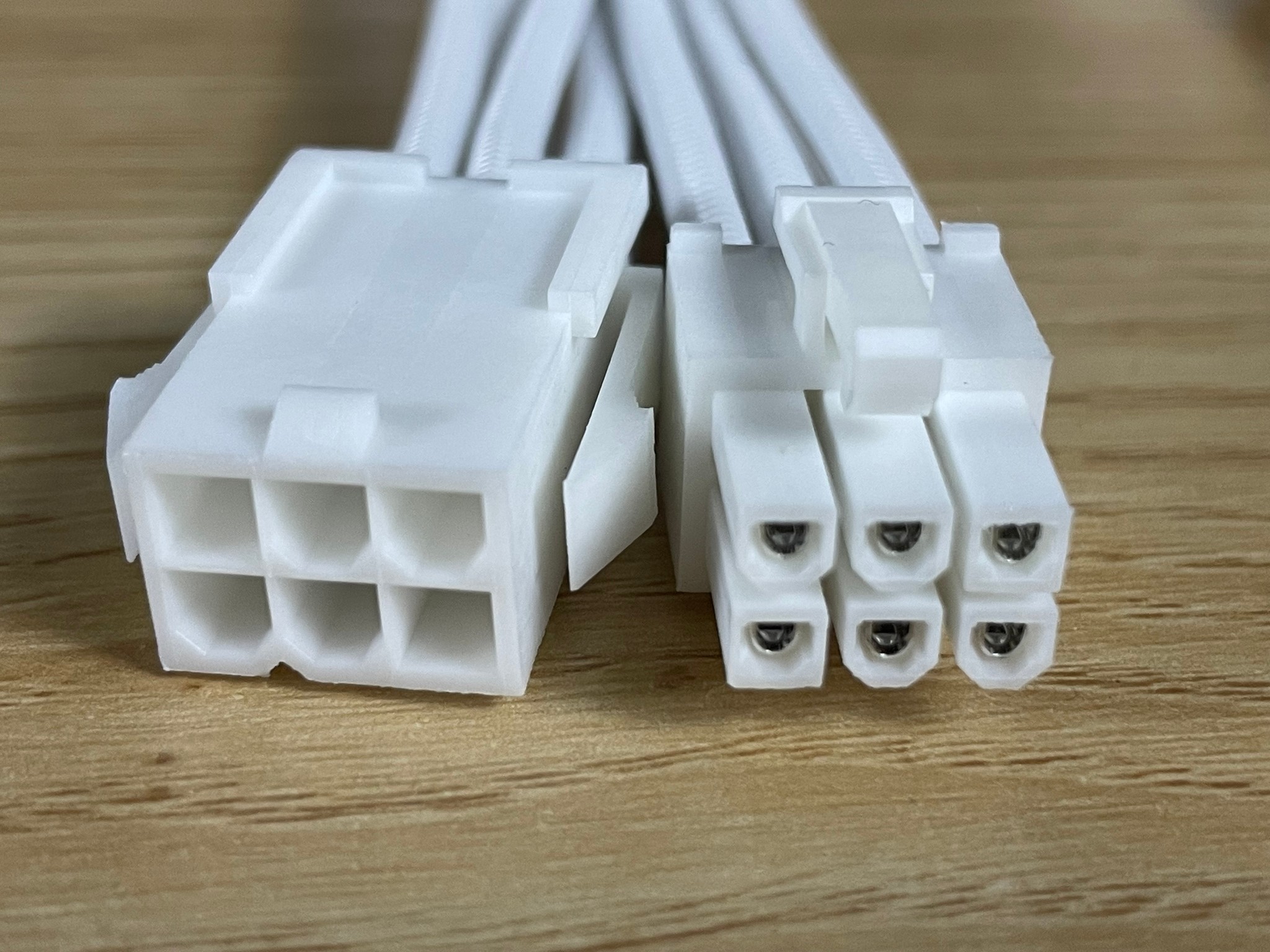 Lot of 6 6-pin PCI-E Cable Extensions