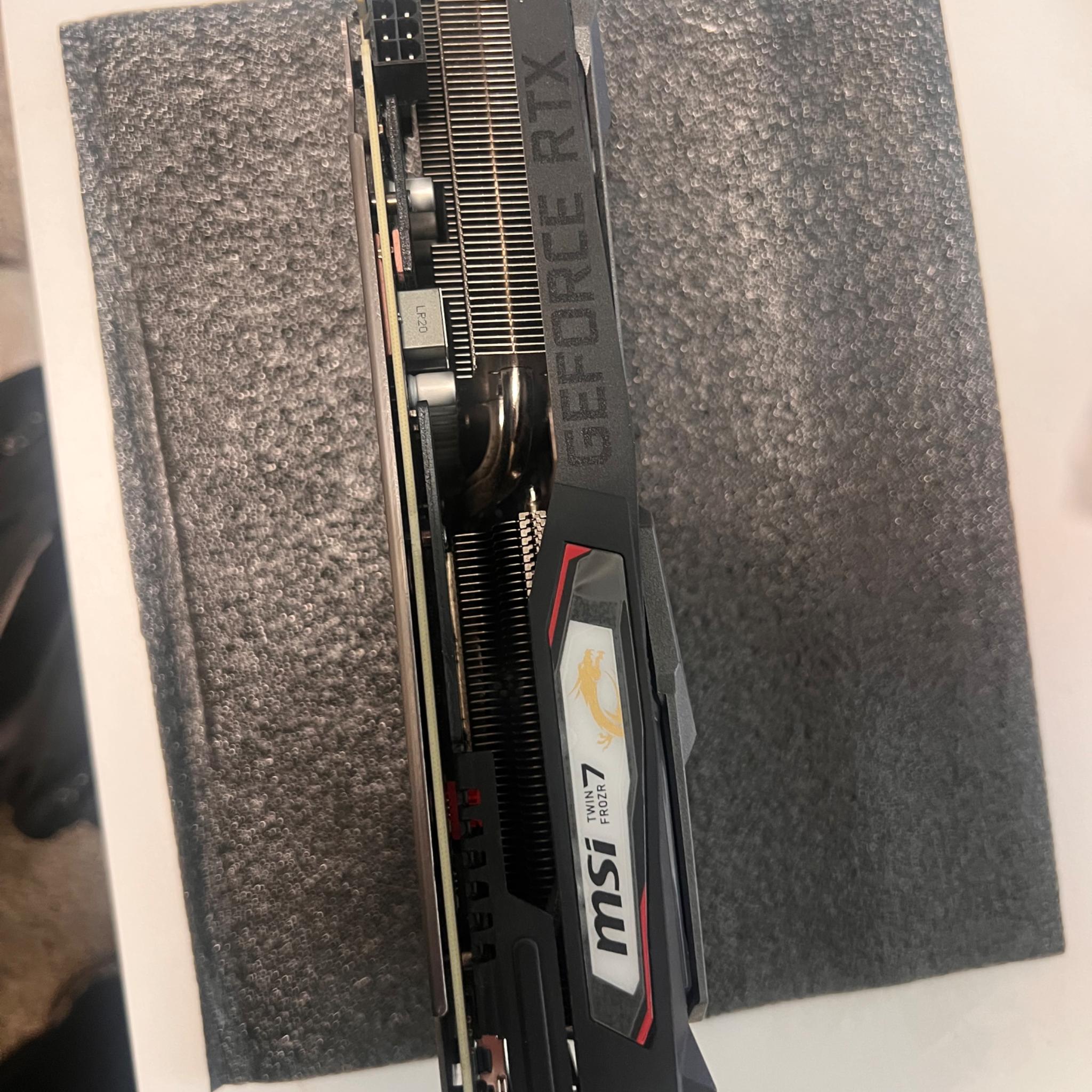 2060 S MSI Nvidia GPU 8 GB