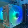 White GLASS Gaming PC| Intel i5 / Amd RX580 / 8GB / 500GB SSD Win 10 Pro WiFi