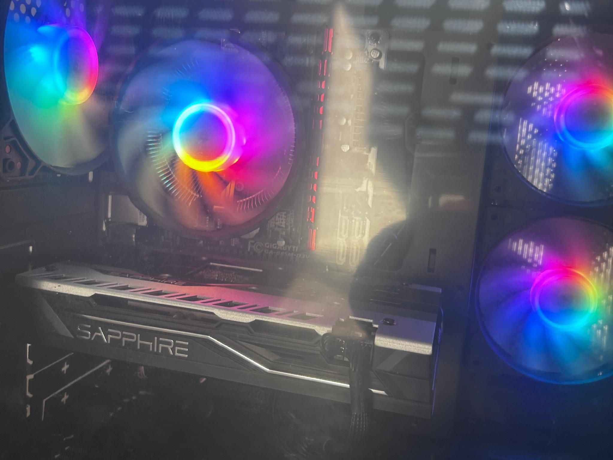 ⬛️ Dark|| Budget Gaming PC⚔️ RX 570 4GB⚔️Intel 4460⚔️16GB DDR3