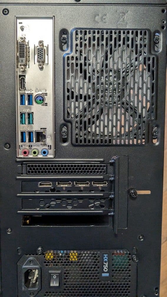 Desktop Gaming PC, Asus Prime B450m, 16GB, Ryzen 5 2600, EVGA 3060 Ti XC