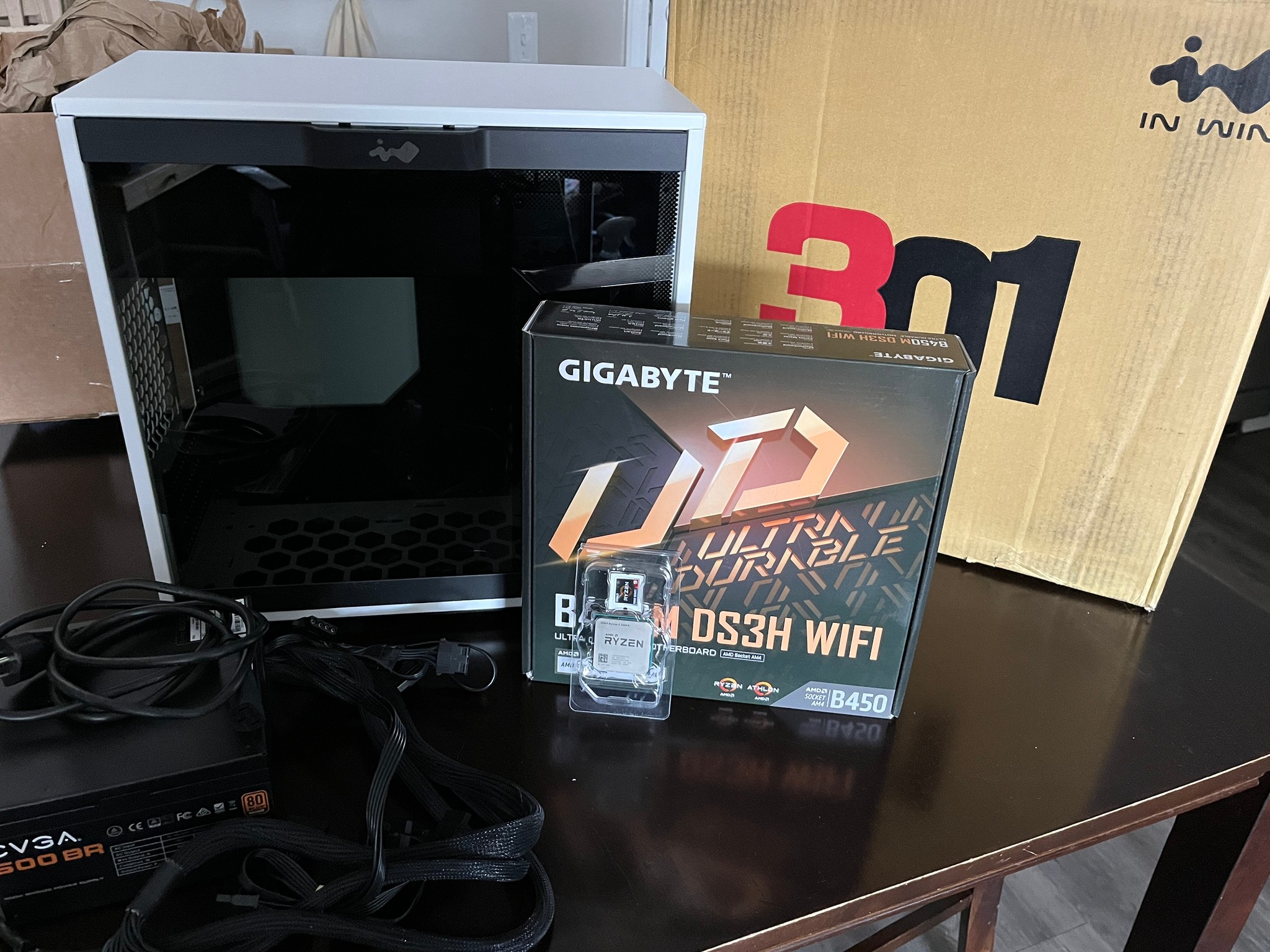 Ryzen Motherboard/CPU + Case/PSU Bundle