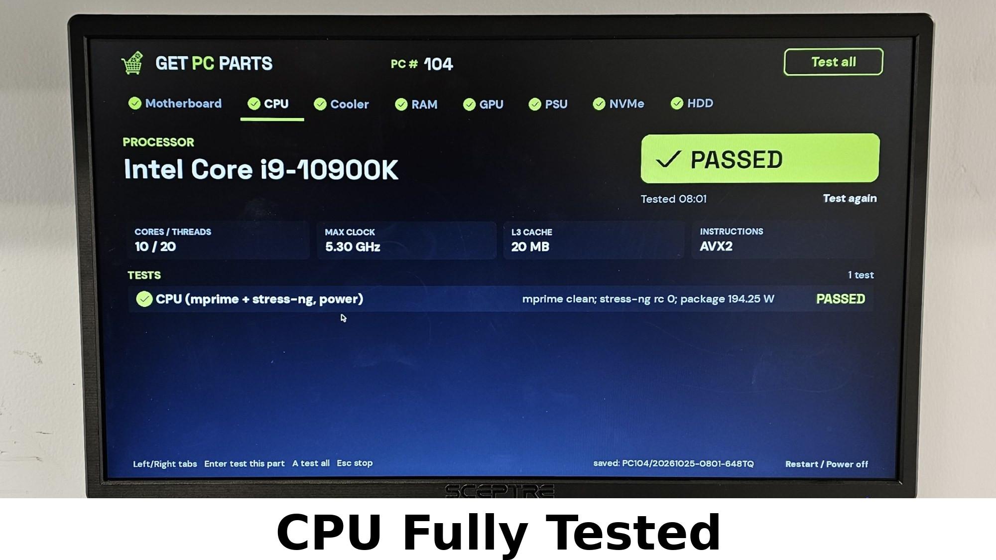Intel Core i9-10900K LGA1200