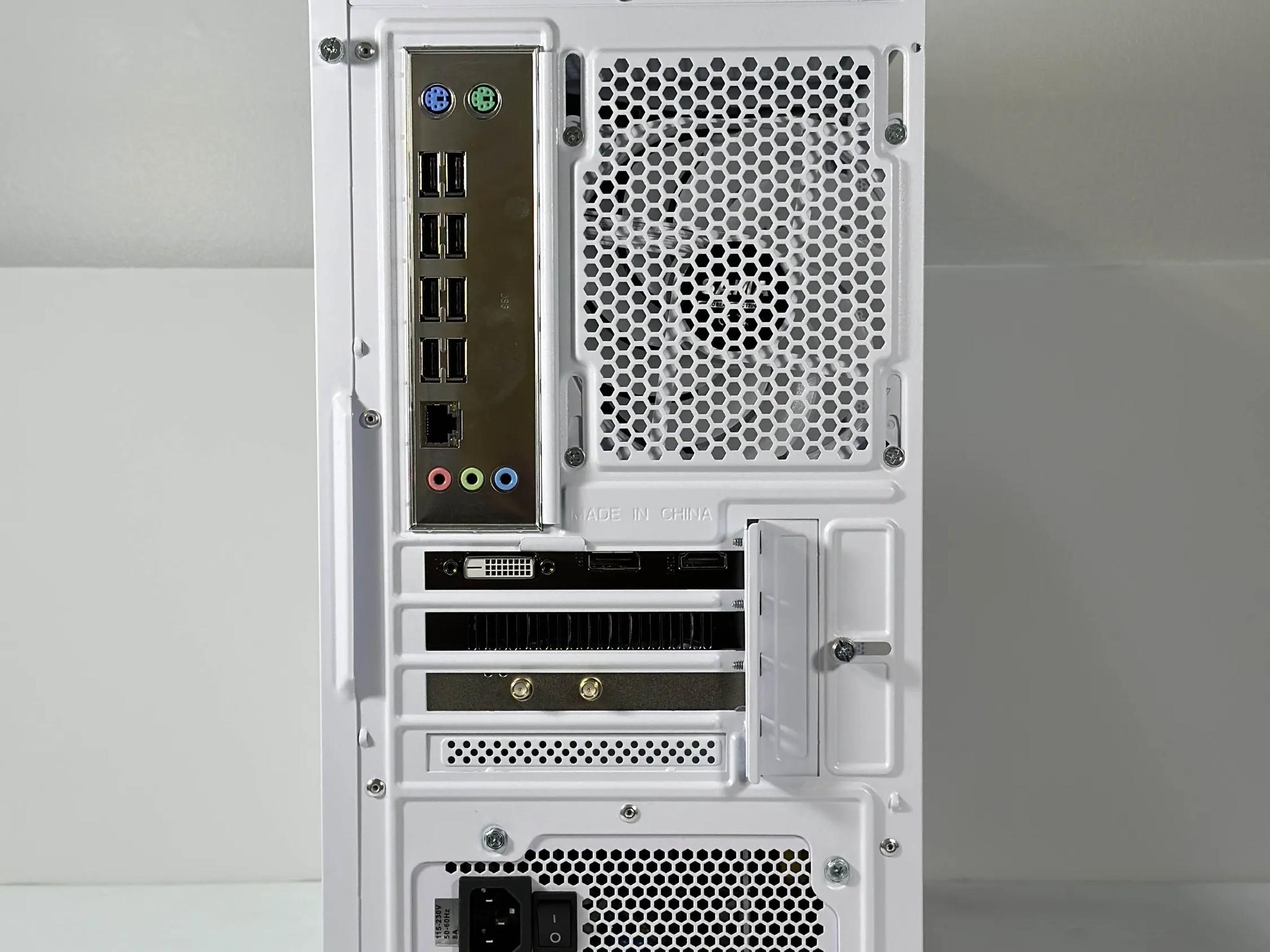 Intel i7 6 Core | GeForce GTX 1650 | 32GB RAM | 512GB SSD | WIFI + Bluetooth | 1080p White Gaming PC