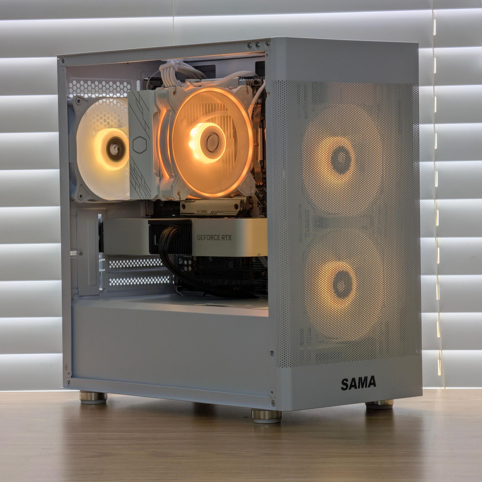 🤍💙Ryzen 5 7600x | RTX 4060Ti | 32GB DDR5 | 1TB SSD | Gaming PC💙🤍
