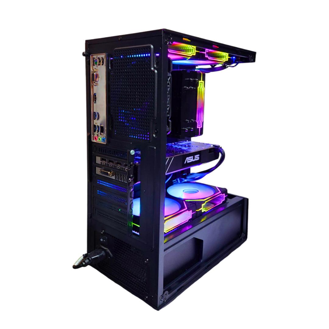 🌆Skyscraper🏢: RTX 1080 | Ryzen 5 3600 | 16GB DDR4 RAM | 512GB SSD | 6 Fans | RGB Gaming PC