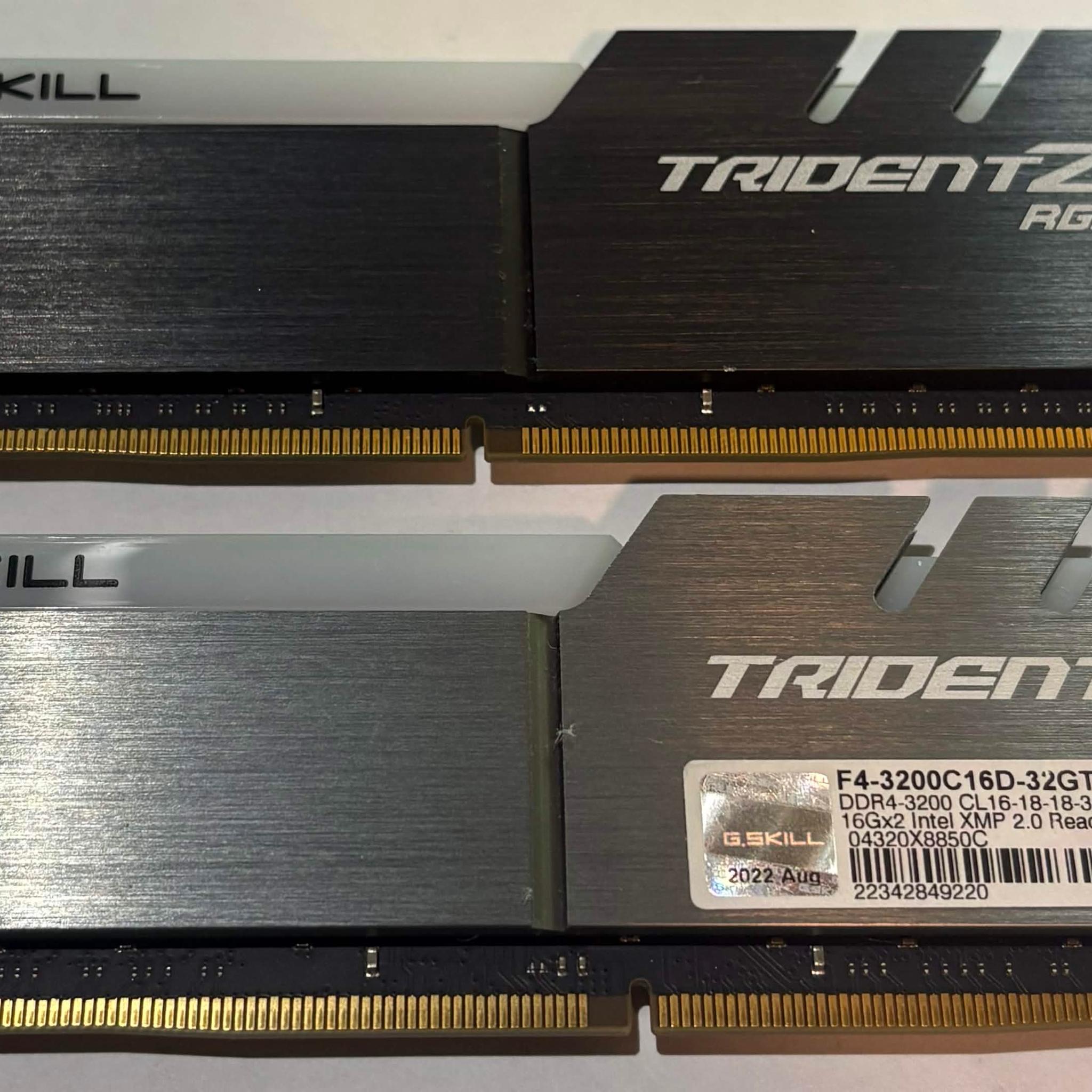 G.Skill Trident Z RGB 32GB DDR4 3200MHz RAM Kit