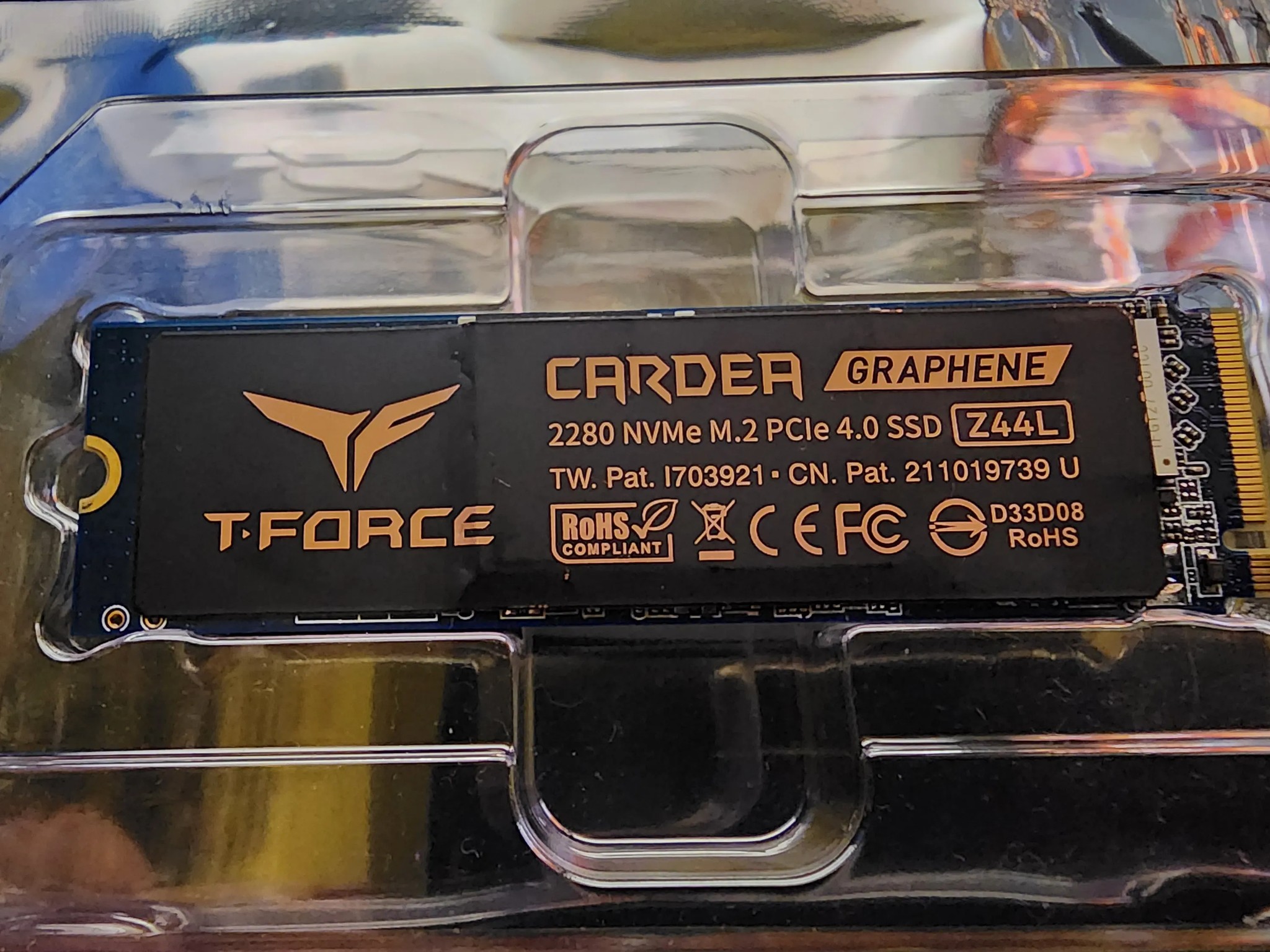 Teamgroup 2tb CARDEA Z44L M.2 PCIe SSD