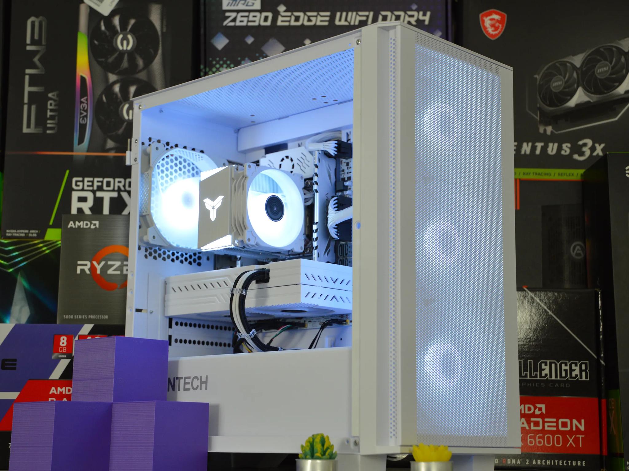 ⚪⚪| RX 580 8GB | INTEL XEON E5 2670 V3 | 16GB DDR4 RAM | 1TB NVME SSD | White-Out 2.0 |