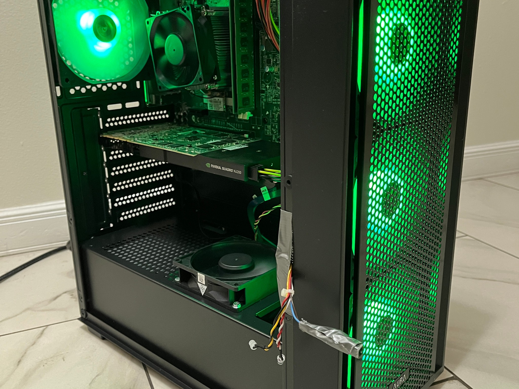 Super Budget Gaming PC - Intel i5-4440, NVIDIA 4GB GPU, 12GB RAM, 628GB Storage, w/ Wi-Fi & BT