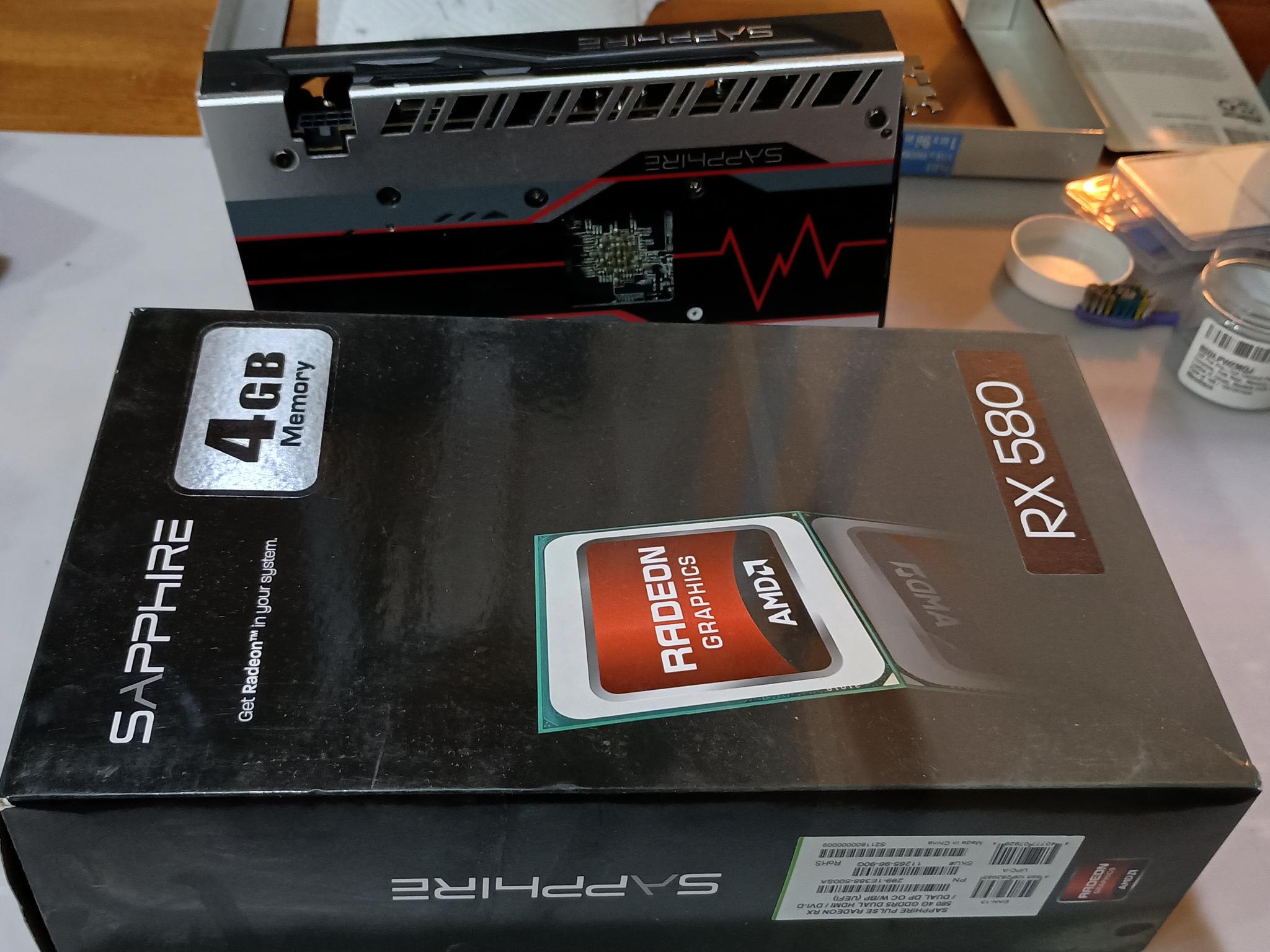 Sapphire Pulse Radeon RX580 4GB