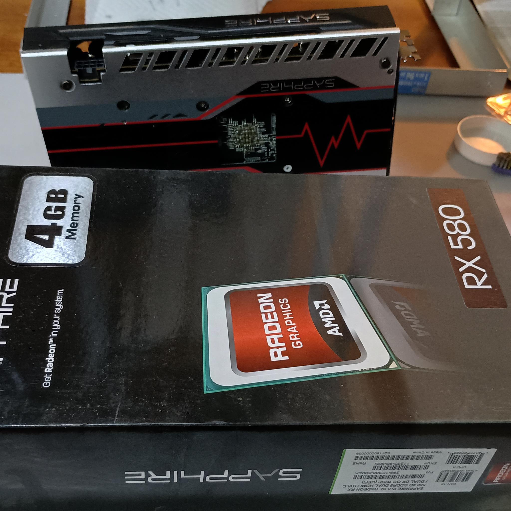 Sapphire Pulse Radeon RX580 4GB