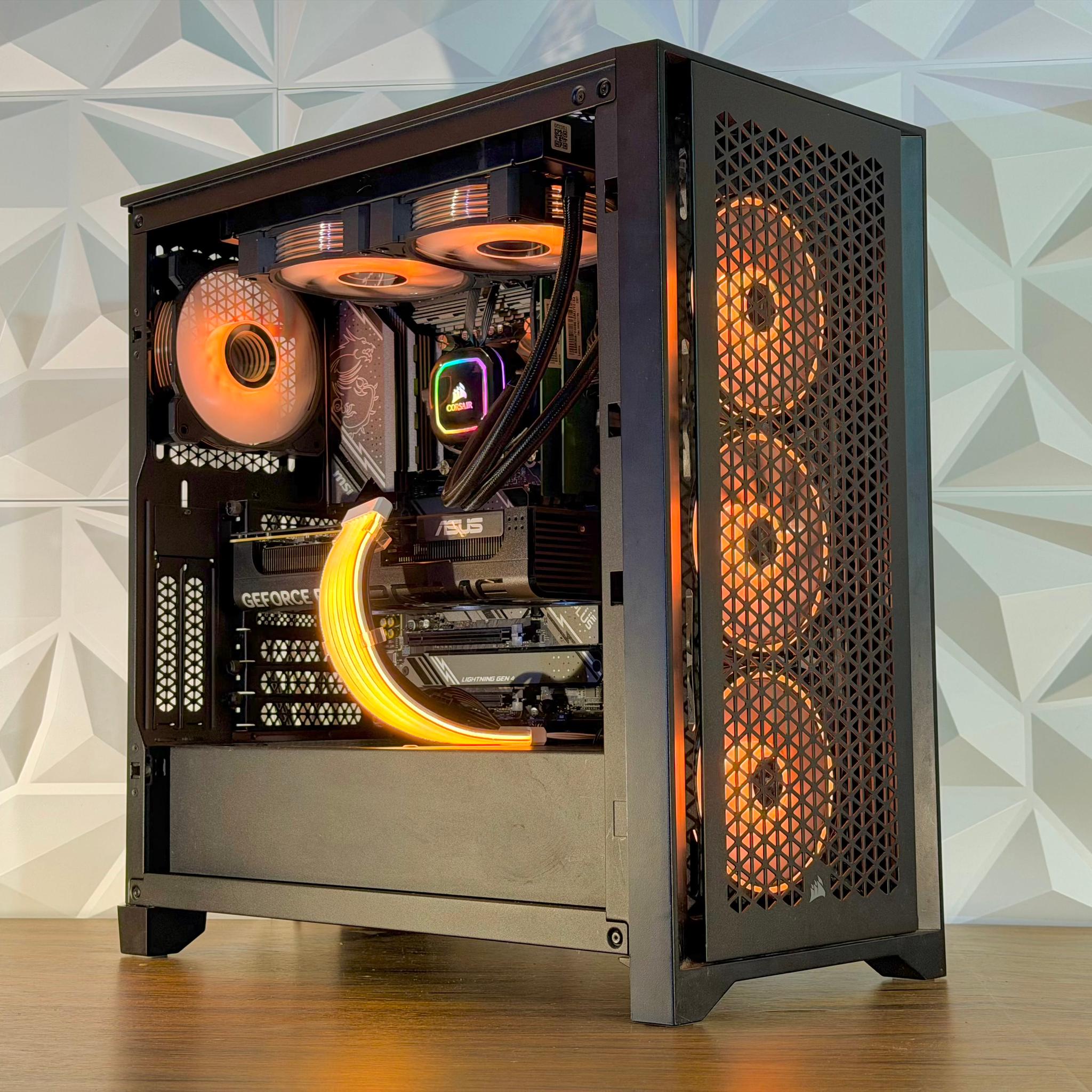 🔥 i9-12900 | RTX 5060 | 16GB DDR5 | 1TB SSD | Windows 11 Pro "CRIMSON CORE” Gaming PC 🔥