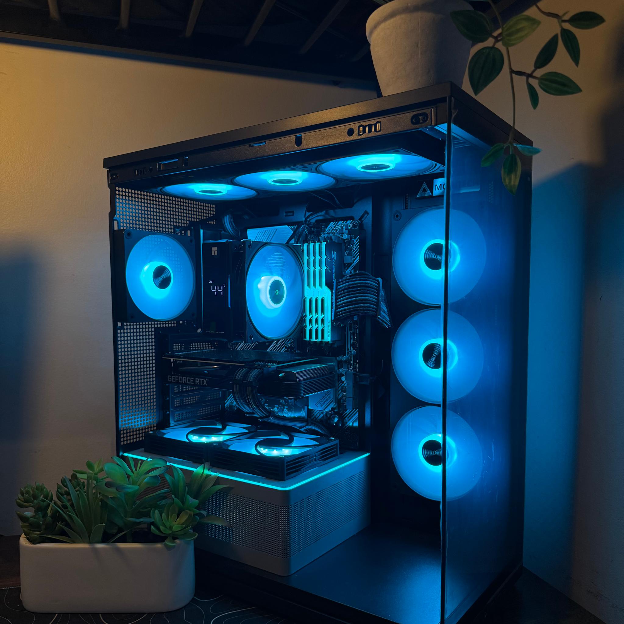 🖤 Budget Showcase 1080p Gaming PC 🩶 - Ryzen 5 5600X | RTX 3060 Ti 8GB | 32GB DDR4 3200 | 1TB SSD