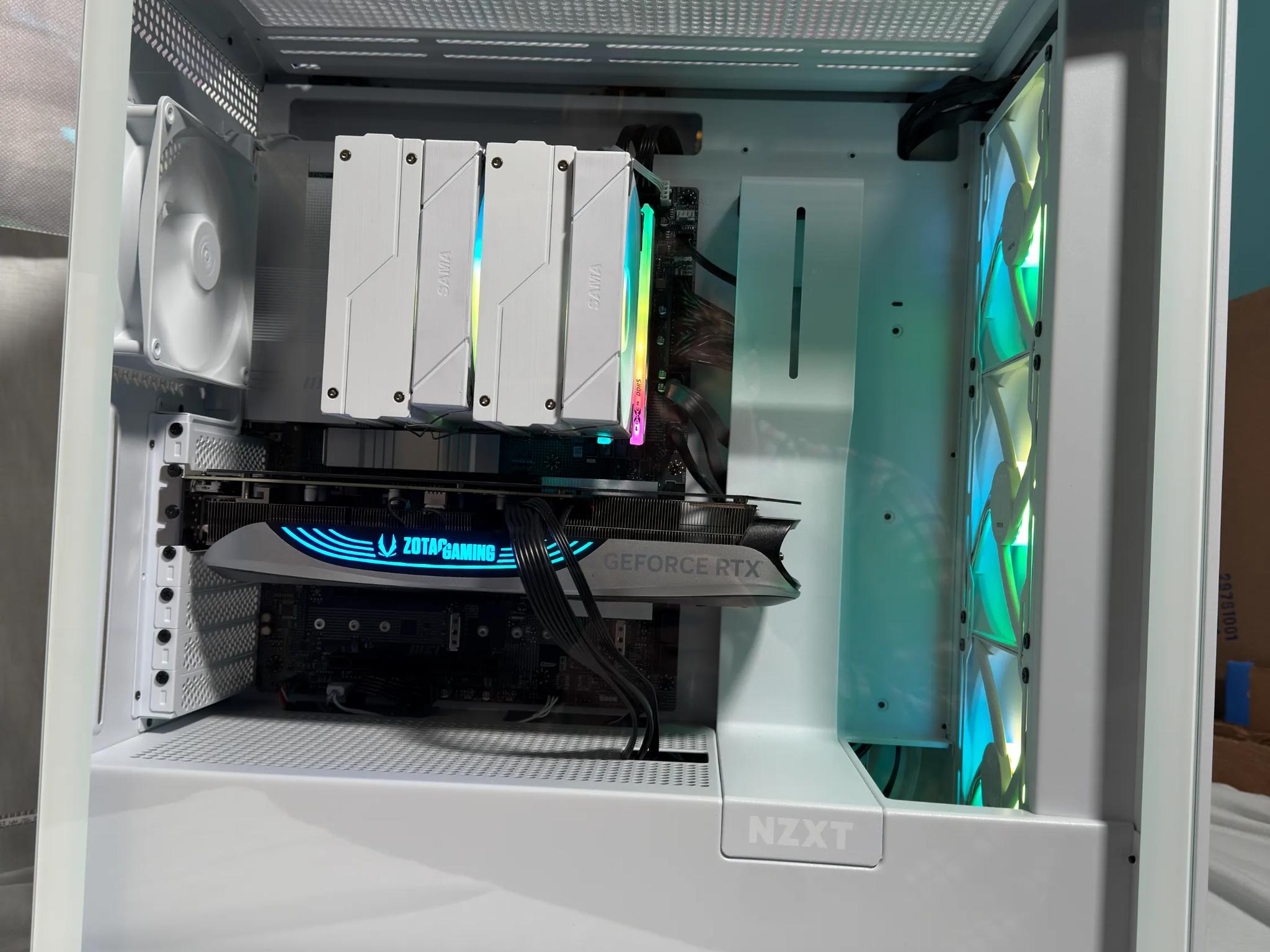 Intel Core Ultra 7 265k, Zotac RTX 4070TI Gaming PC