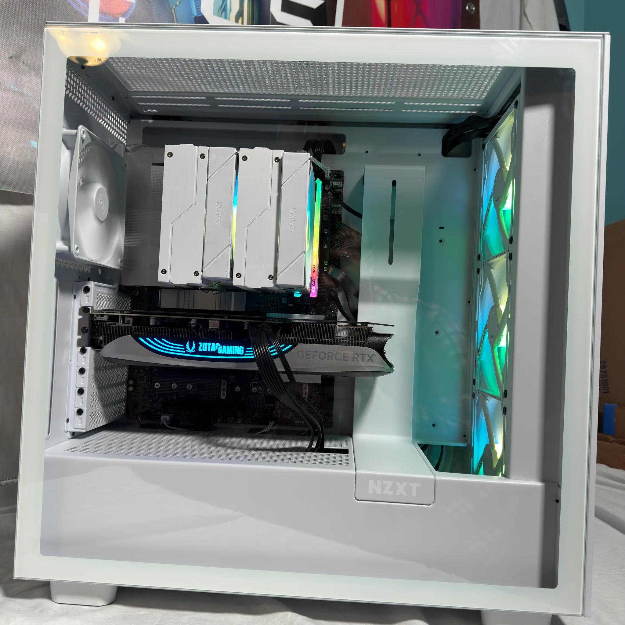Intel Core Ultra 7 265k, Zotac RTX 4070TI Gaming PC