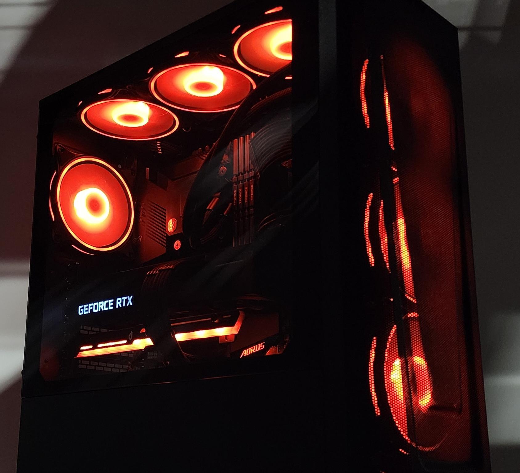 Gaming PC i9-11900K 32GB RAM 1TB SSD RTX 3080 10GB Windows 11 Computer