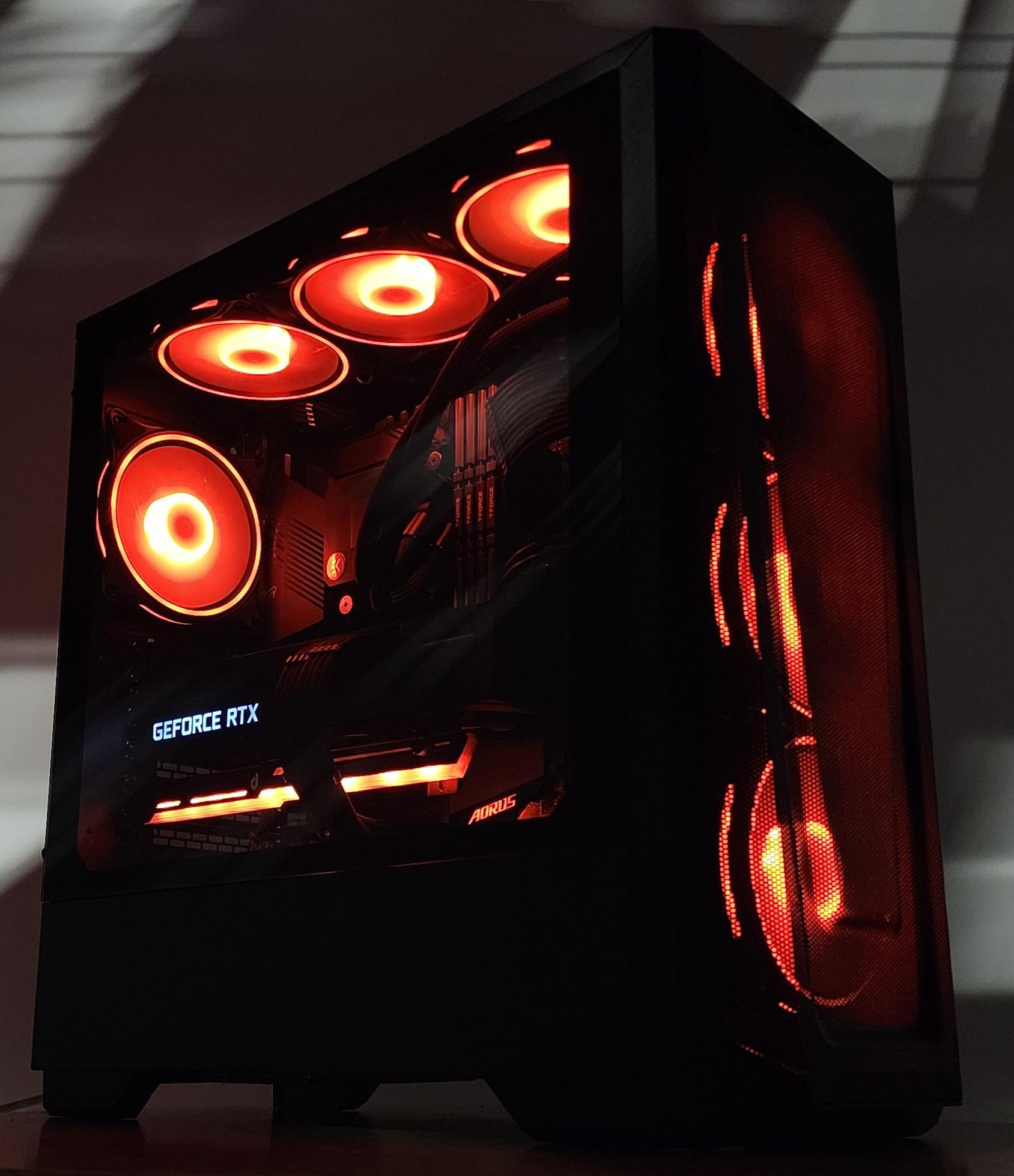 Gaming PC i9-11900K 32GB RAM 1TB SSD RTX 3080 10GB Windows 11 Computer