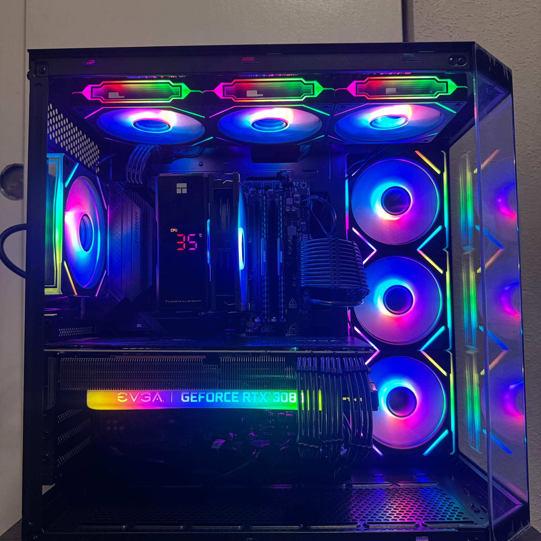 | EVGA RTX 3080 | Ryzen 7 5700x | 32GB RAM | 1TB NVME SSD | WiFi |