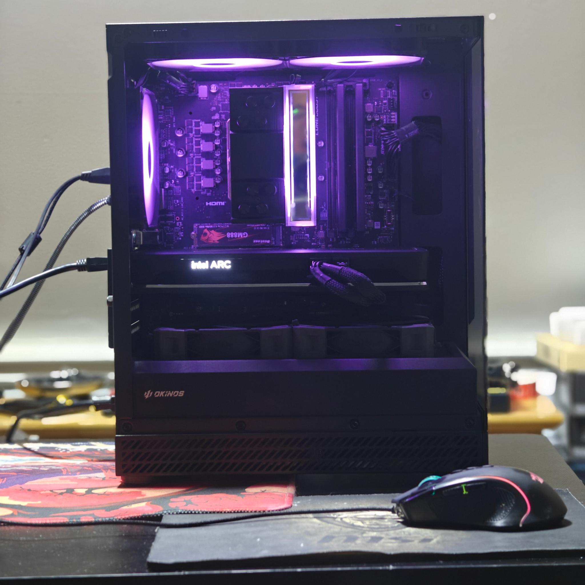 1080P/1440P GAMING PC|AMD RYZEN 7 3700X|INTEL ARC A750 8GB|16GB DDR4 3600|512GB NVME SSD|WINDOWS 11