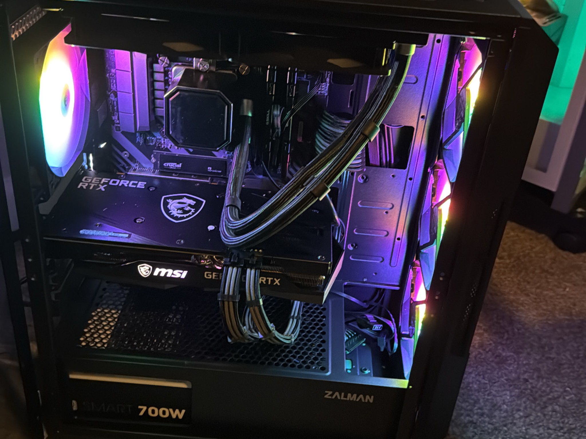 Mid-Tier Gaming PC, RTX 3060TI, i7-8700k, 1TB SSD, 16GB Ram