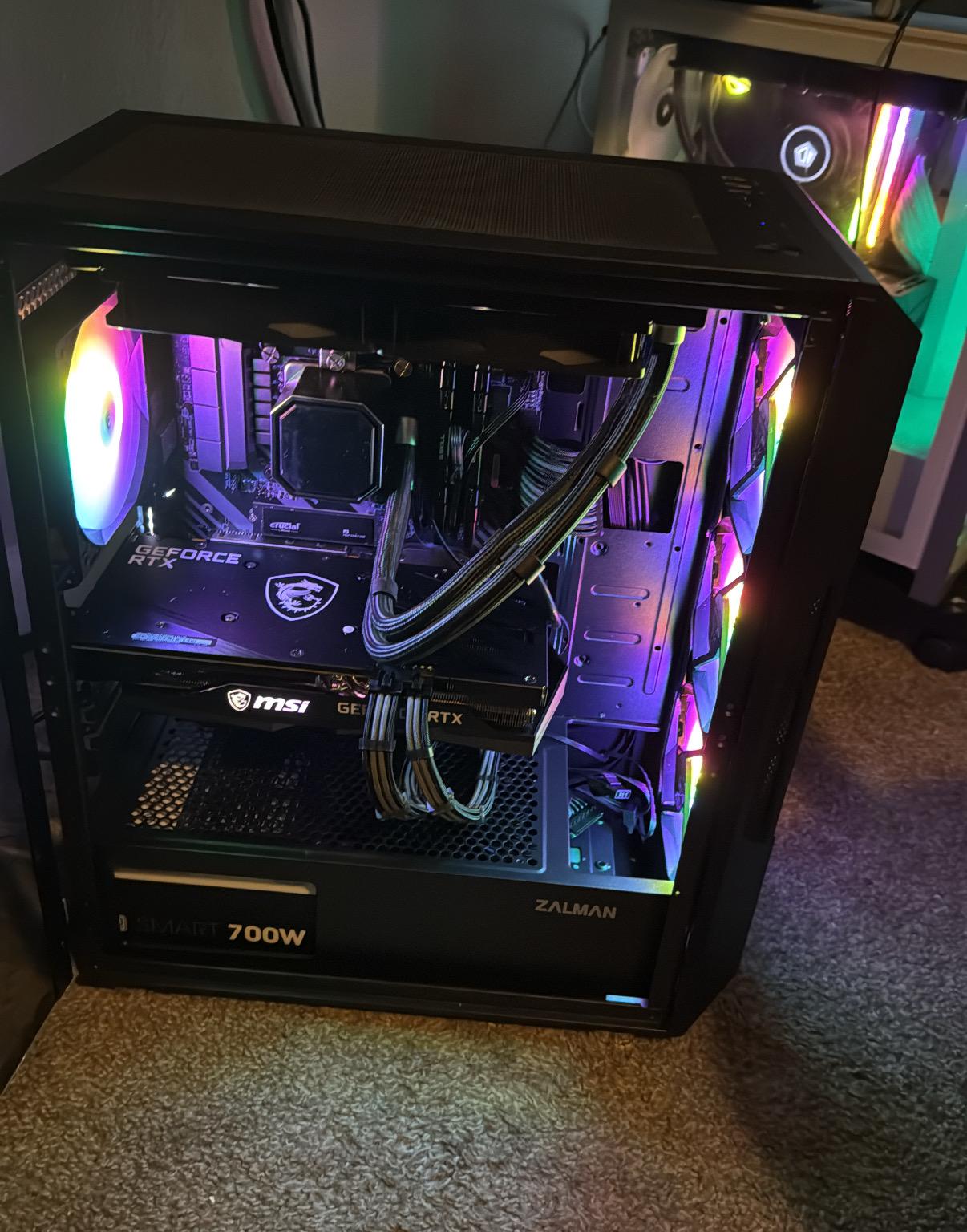 Mid-Tier Gaming PC, RTX 3060TI, i7-8700k, 1TB SSD, 16GB Ram