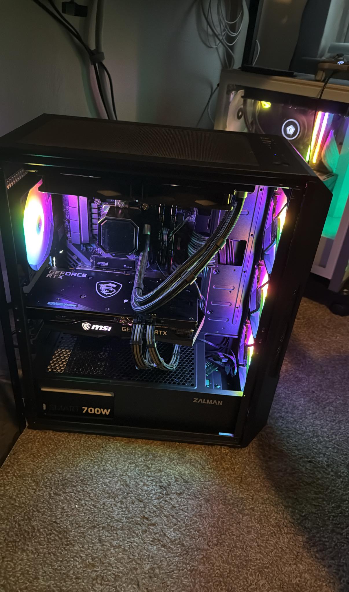 Mid-Tier Gaming PC, RTX 3060TI, i7-8700k, 1TB SSD, 16GB Ram