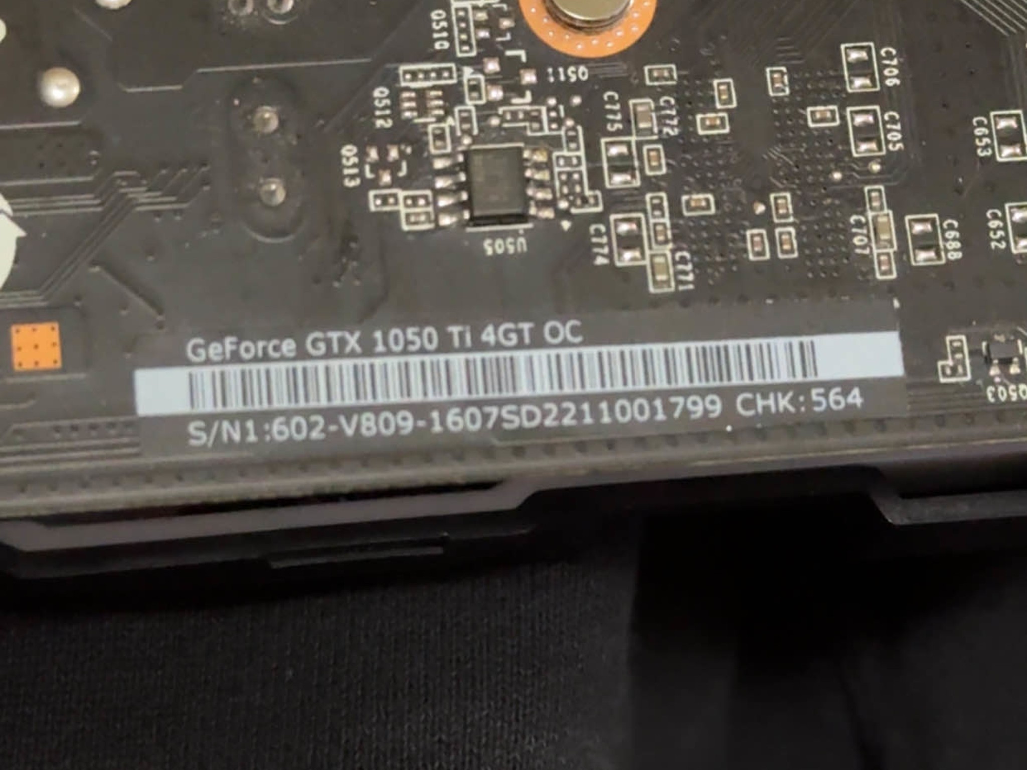 MSI GTX 1050 Ti 4GT OC