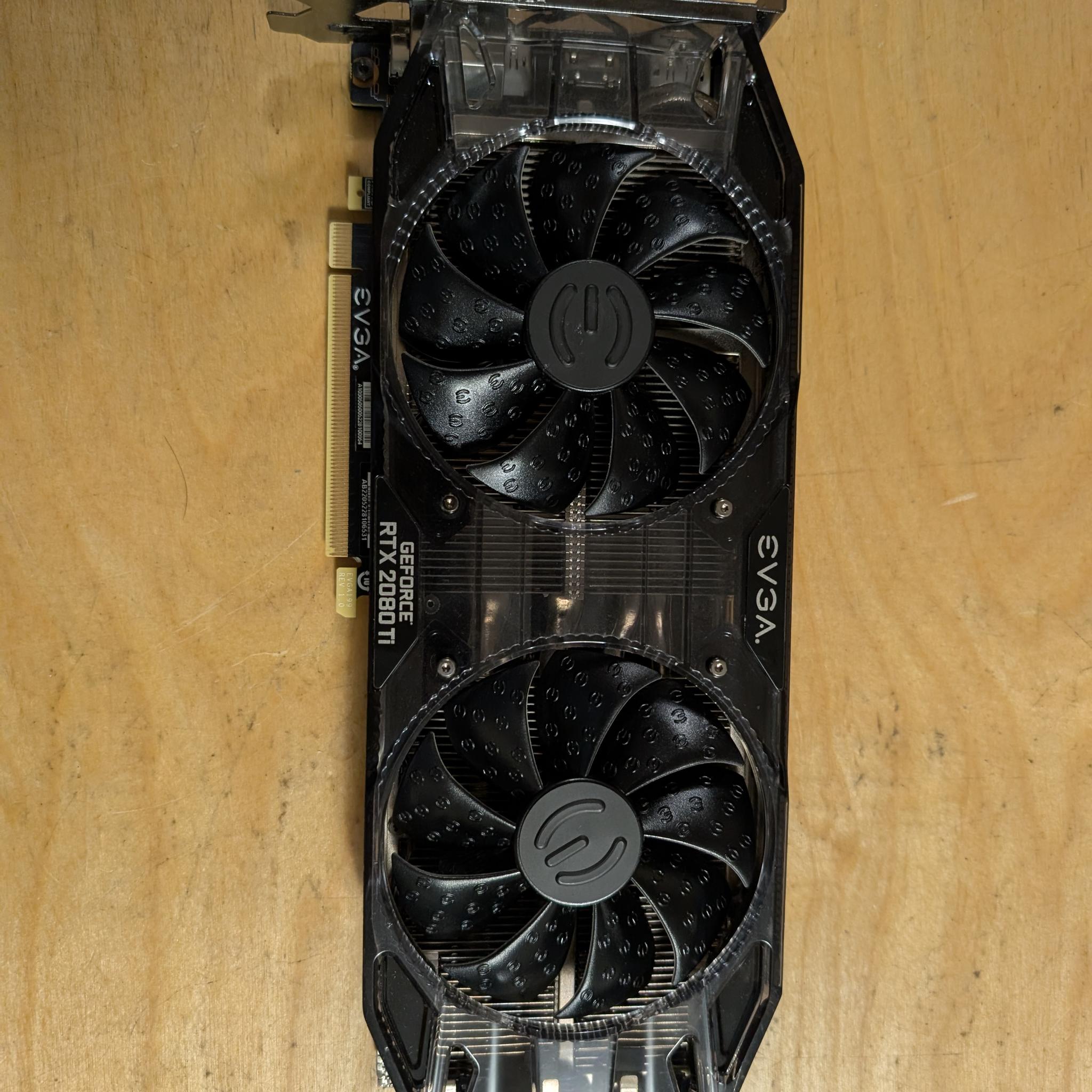EVGA Nvidia RTX 2080 ti 11GB graphics card