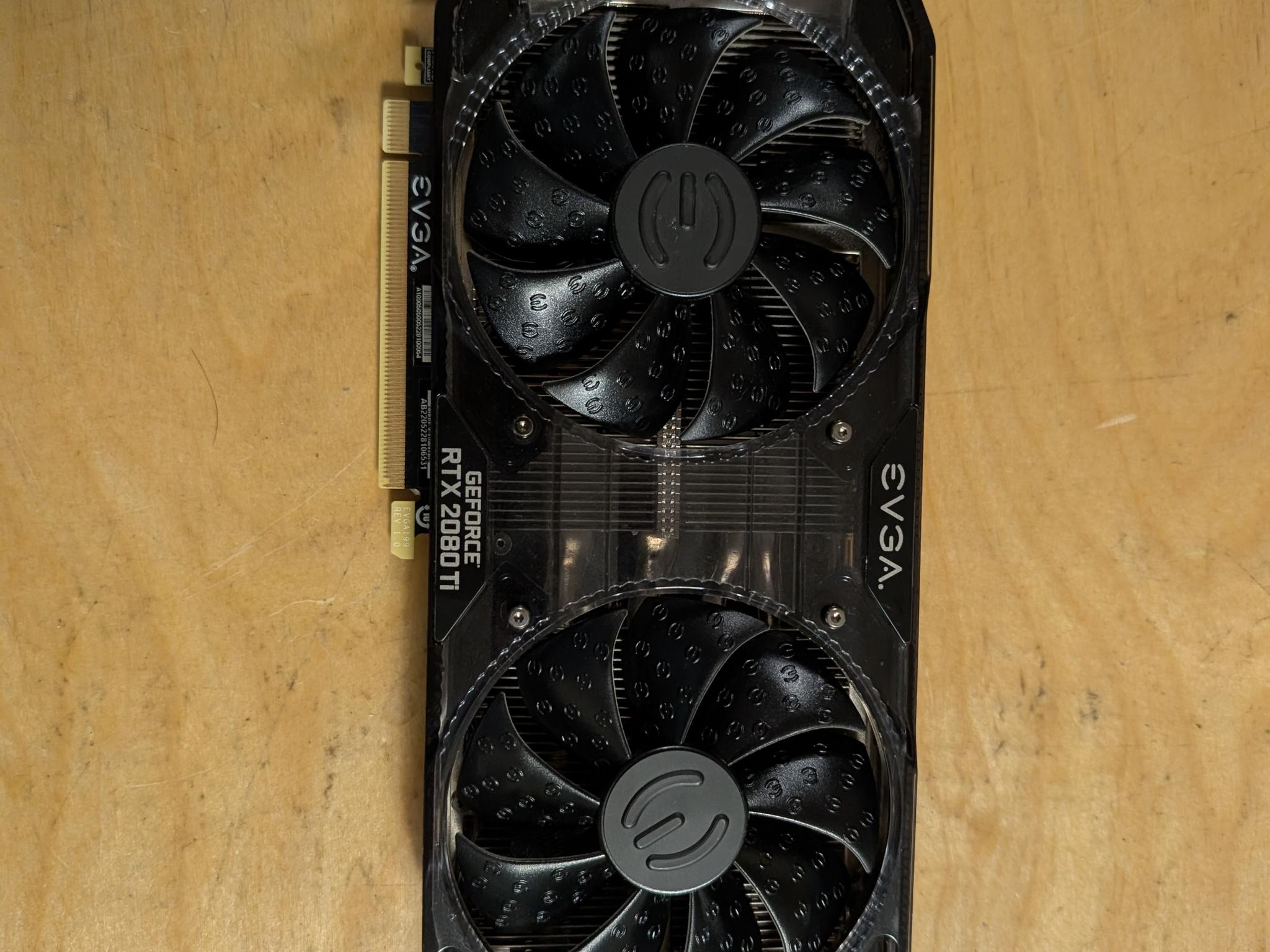 EVGA Nvidia RTX 2080 ti 11GB graphics card
