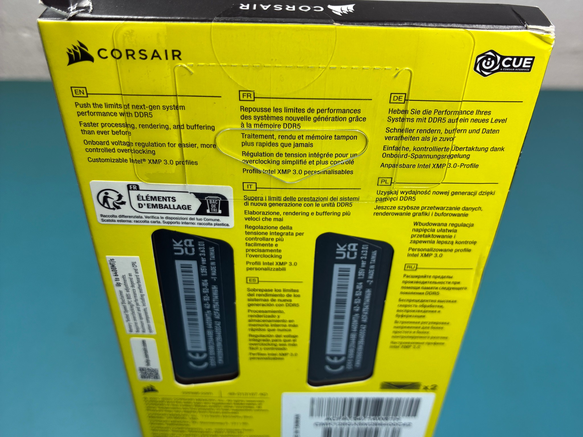 Corsair Vengeance DDR5 128GB kit (Memory)