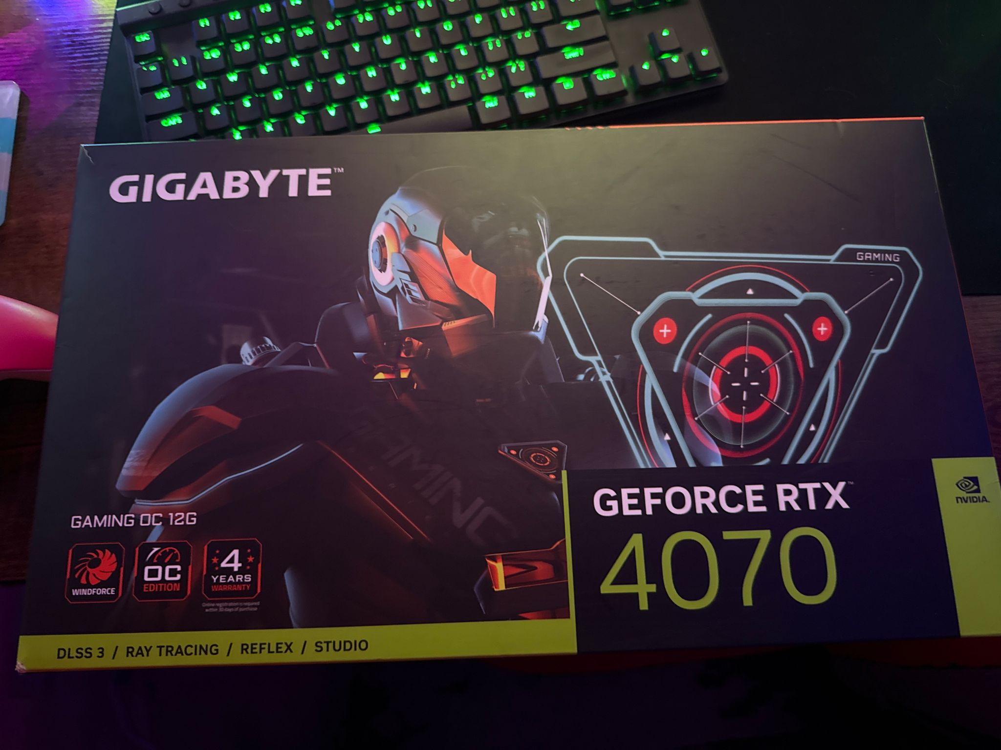 RTX 4070 Gigabyte OC Graphics Card