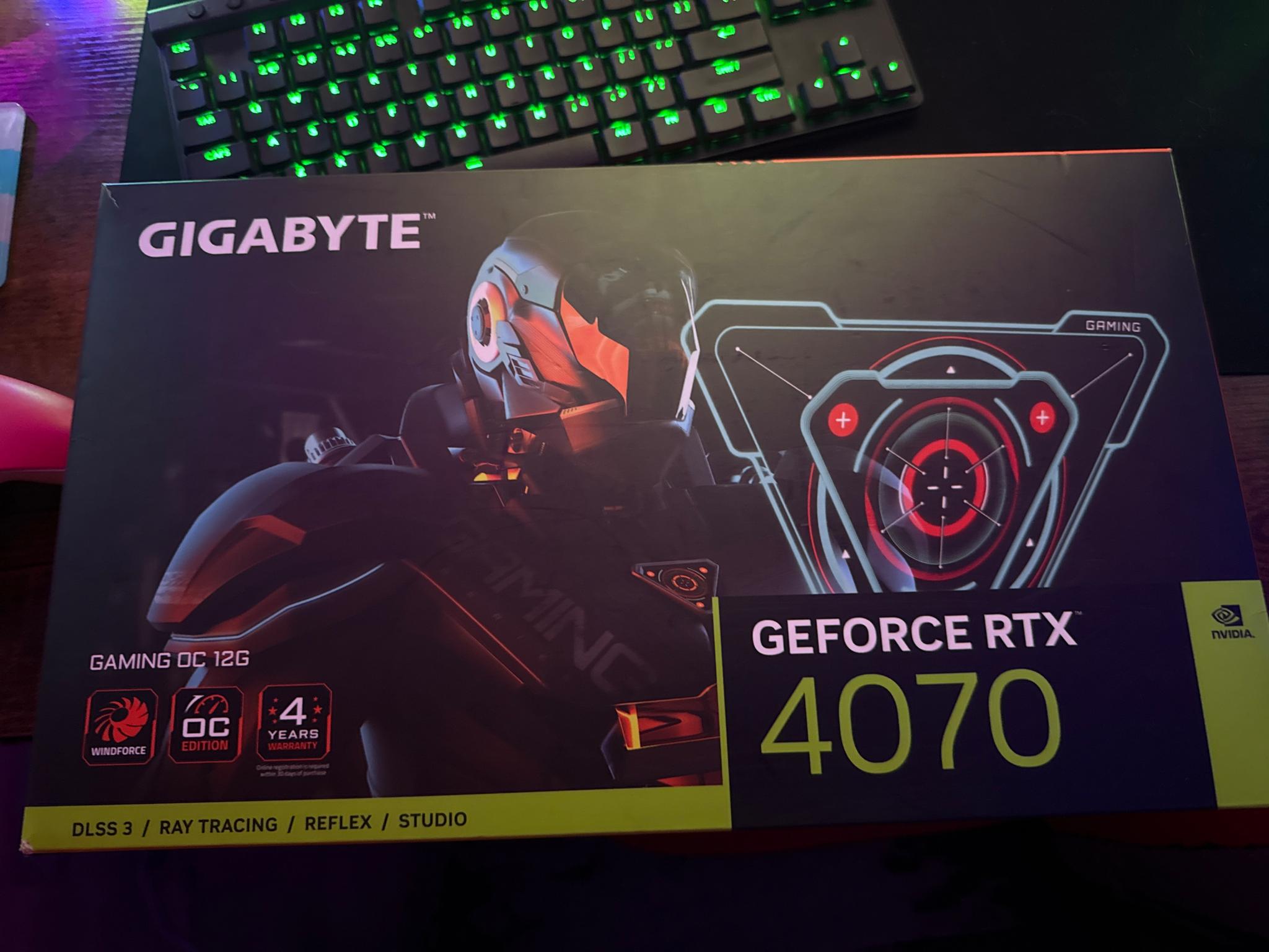 RTX 4070 Gigabyte OC Graphics Card