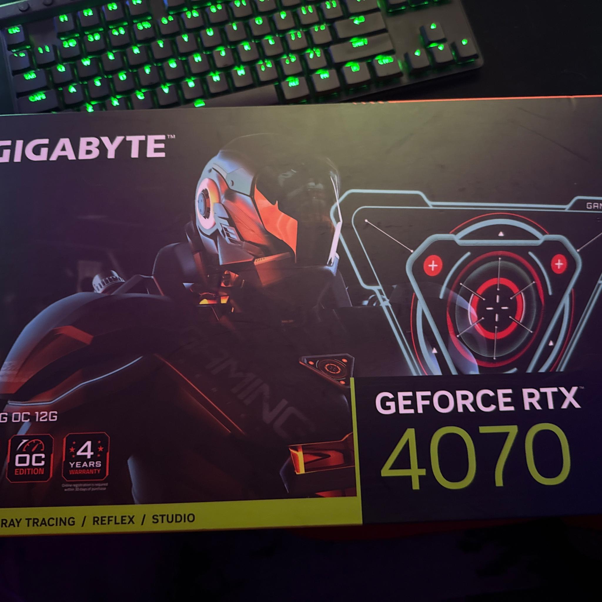 RTX 4070 Gigabyte OC Graphics Card