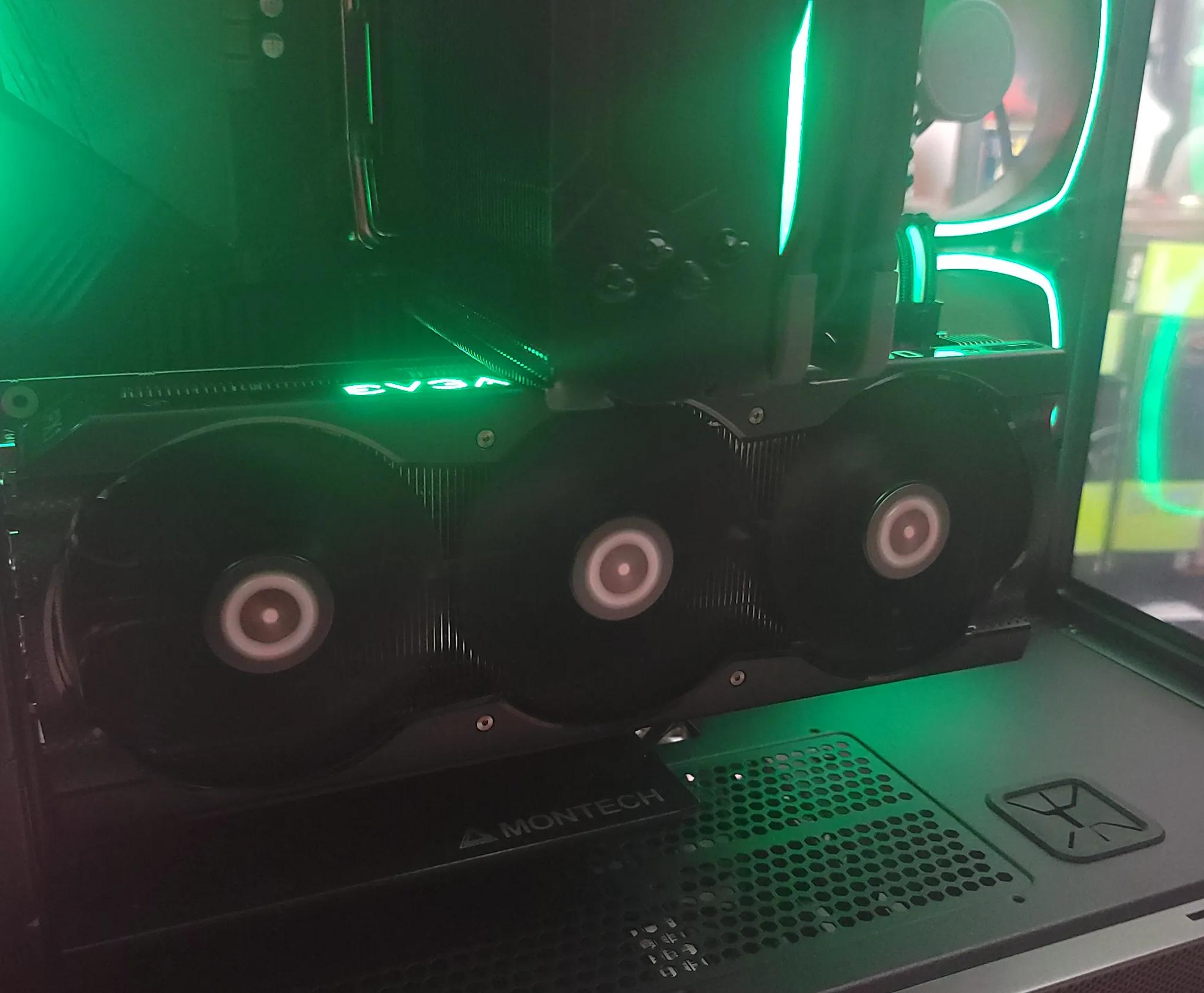 Black Thunder 🌨⚡️ Gaming PC - RTX 3070 - Ryzen 5 5600x - 32GB RAM - 1TB + 250GB NVME PCIe 4.0