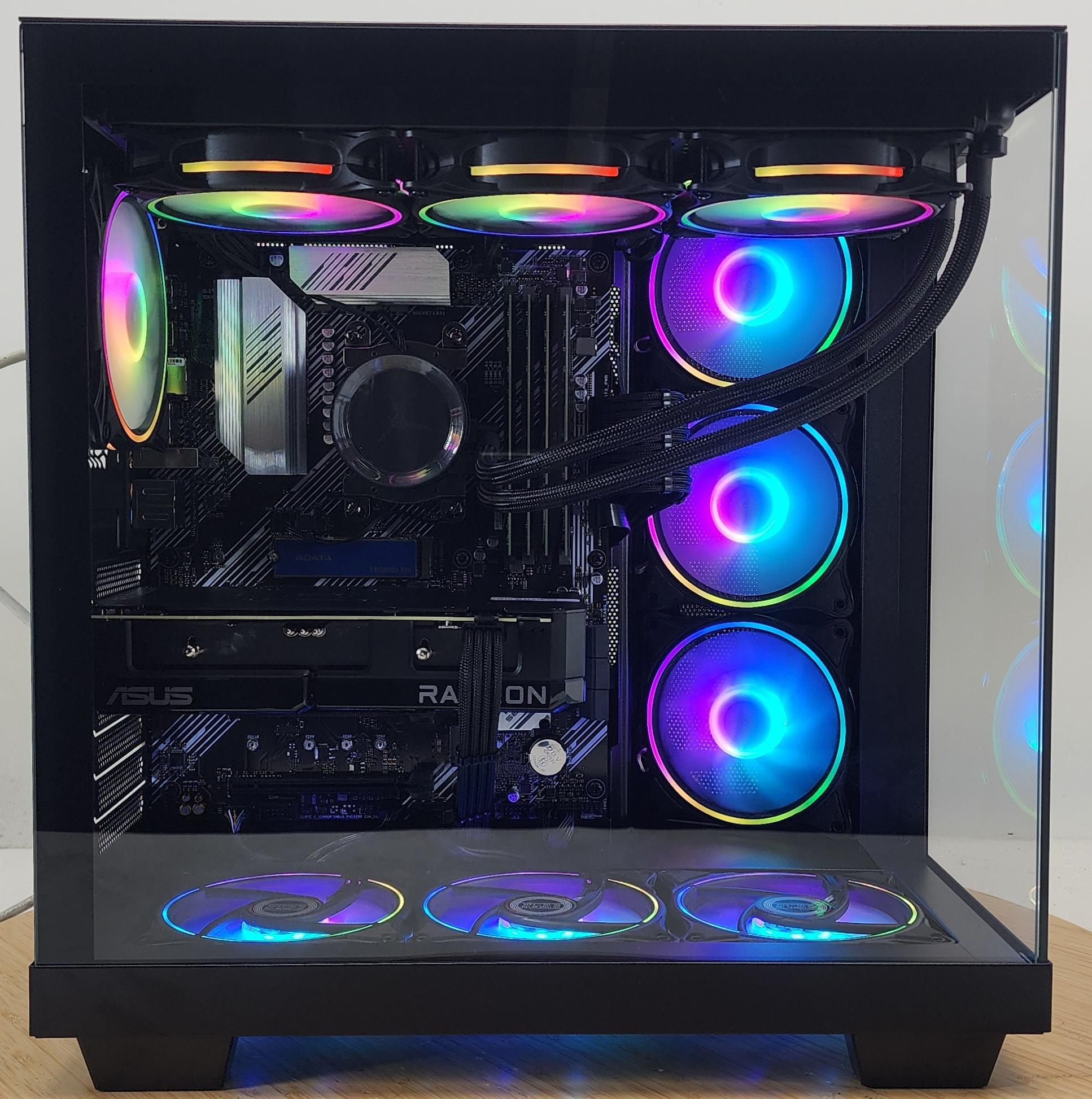Gaming PC Ryzen 9 5900X 16GB RAM 1TB SSD RX 7600 XT 16GB Windows 11 Computer