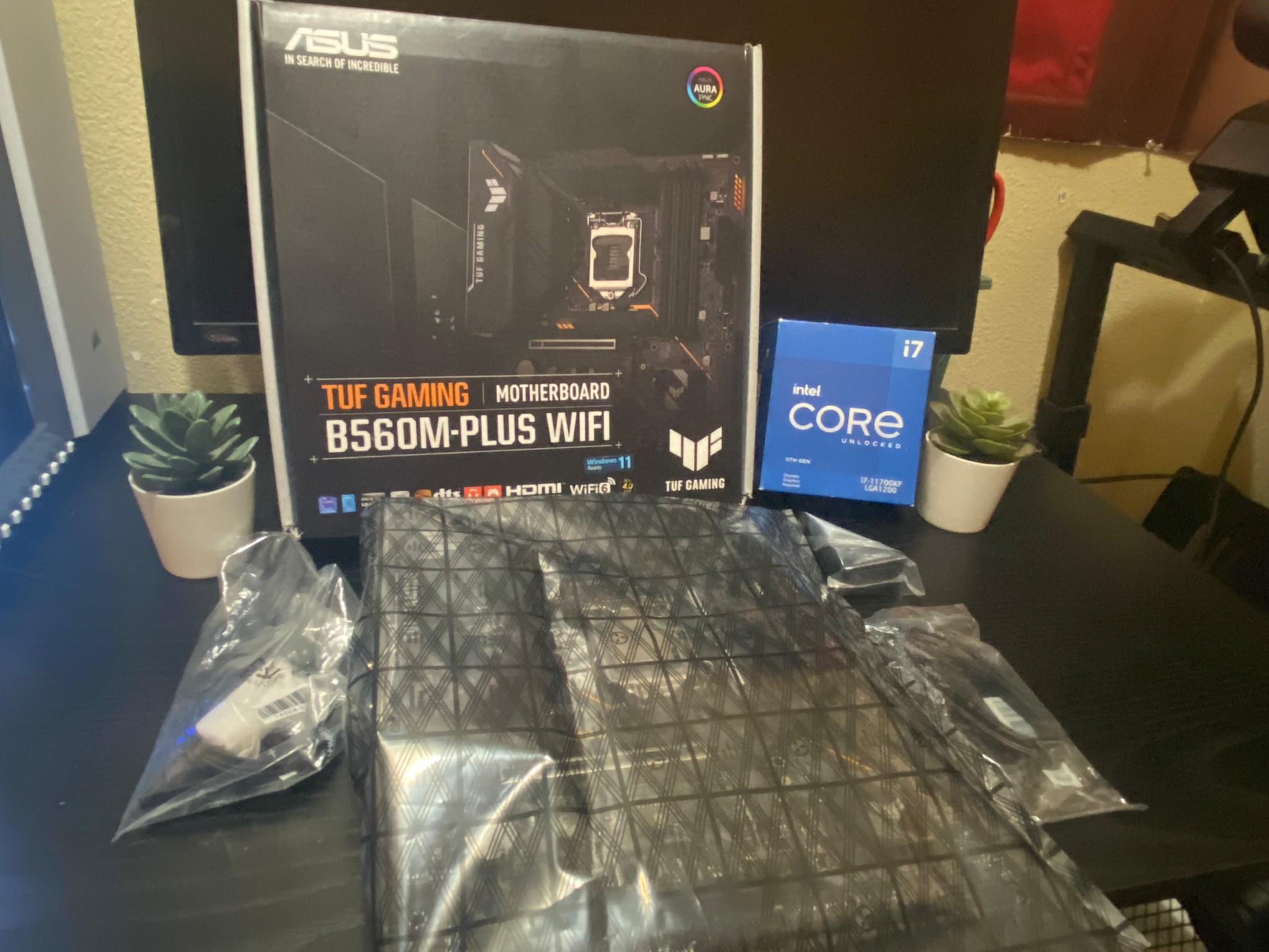 I7-11700KF+B560m wifi+16gb ddr4