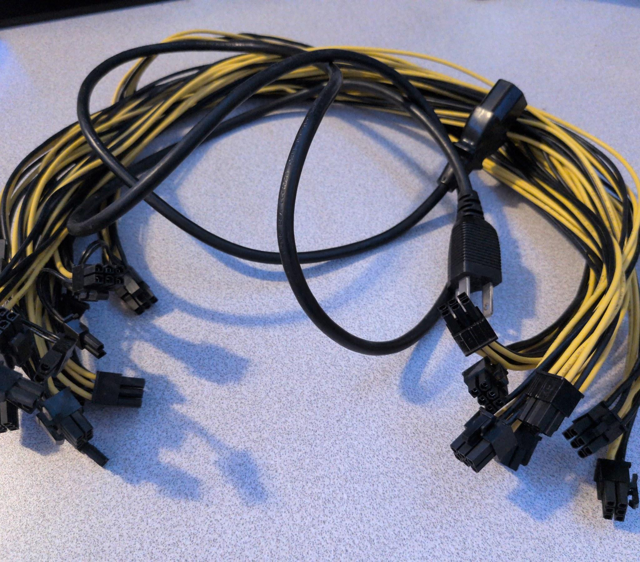 HP 1200W Server PSU DPS-1200FB Kit Breakout Board Cables - Unit 4